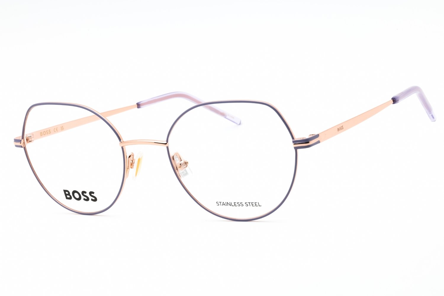 Hugo Boss BOSS 1591 GD LILAC/Clear demo lens 0HZJ 00 51-20-140 MM