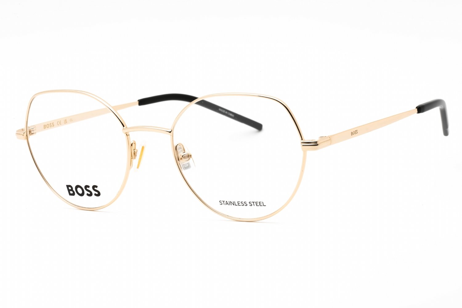 Hugo Boss BOSS 1591 GOLD/Clear demo lens 0J5G 00 51-20-140 MM