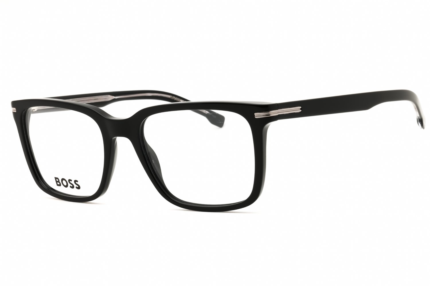 Hugo Boss BOSS 1602/US BLACK/Clear demo lens 0807 00 55X19X145