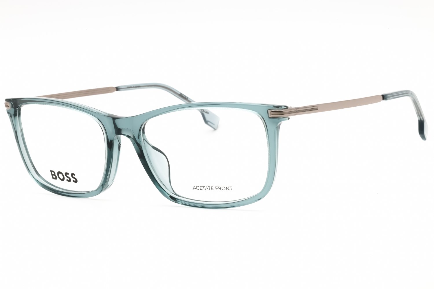 Hugo Boss BOSS 1614/F Transparent Denim Blue/Clear demo lens 0DTY 00 56-17-145 MM