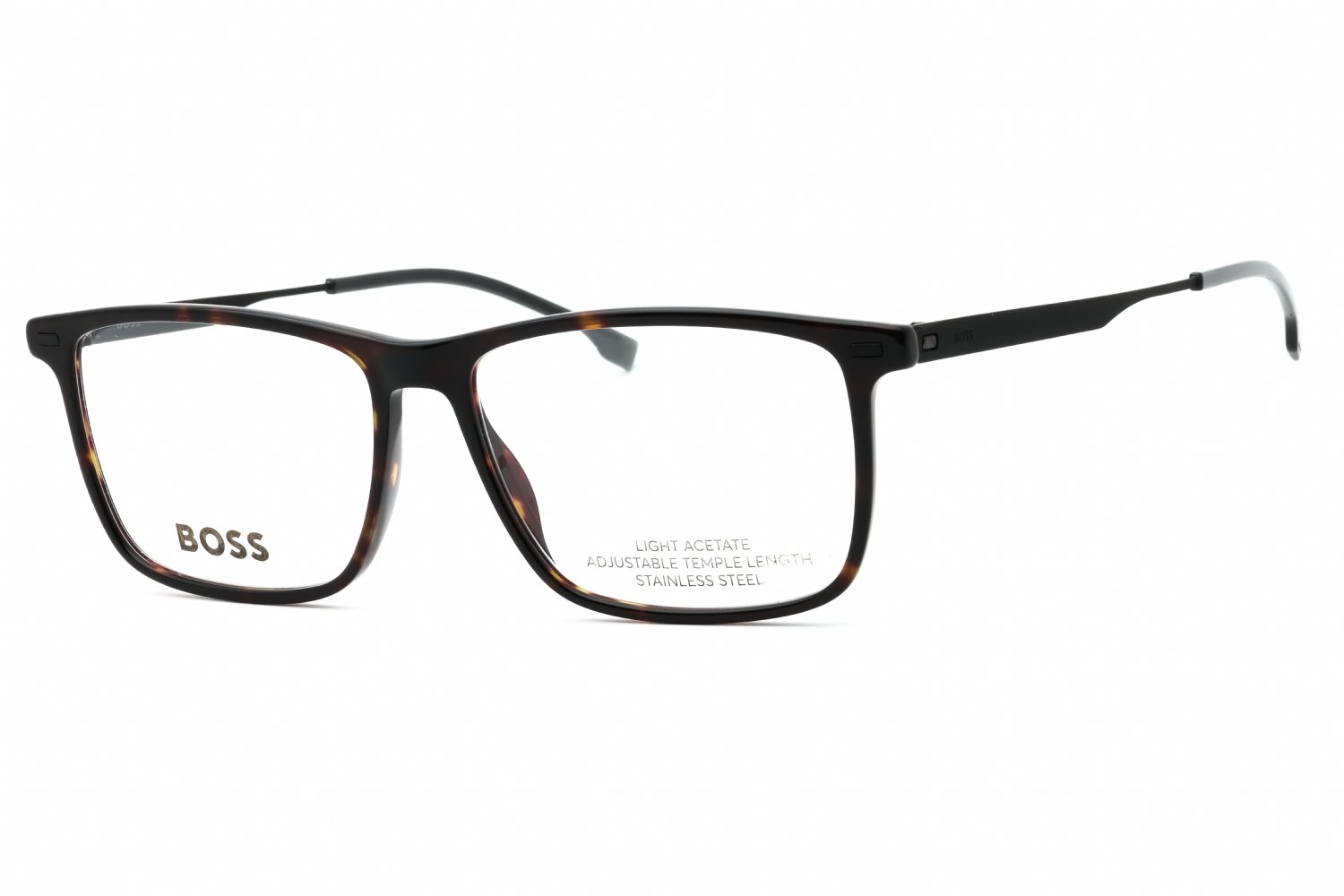 Hugo Boss BOSS 1642 HVN MT BLK/Clear demo lens 02OS 00 55-15-150 MM
