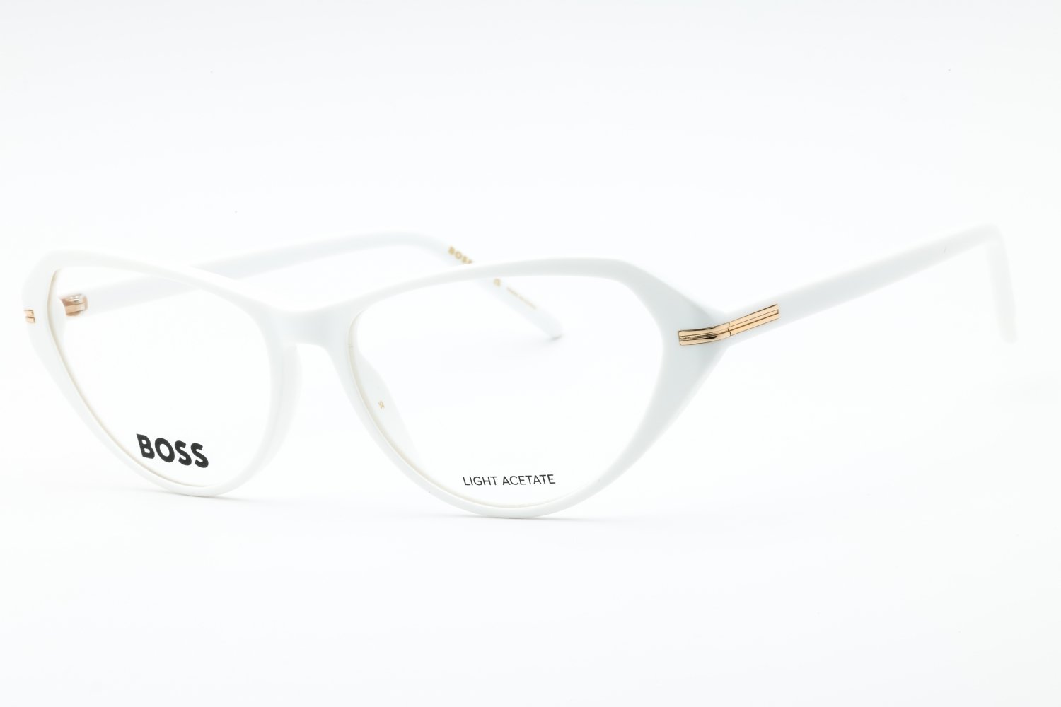 Hugo Boss BOSS 1657 WHITE/Clear demo lens 0VK6 00 56-15-140 MM