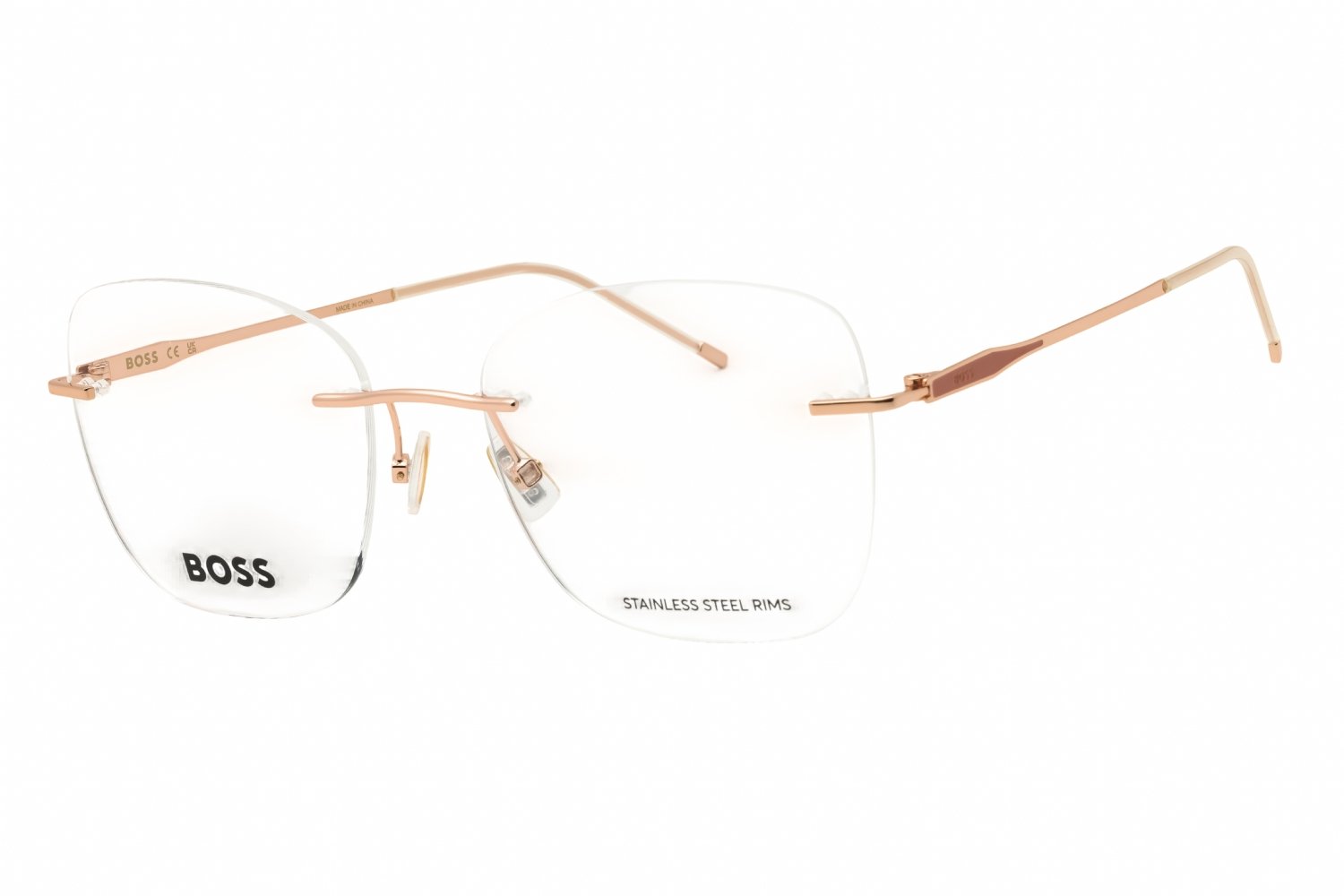Hugo Boss BOSS 1667 GOLD/clear demo lens 0EYR 00 55X18X140
