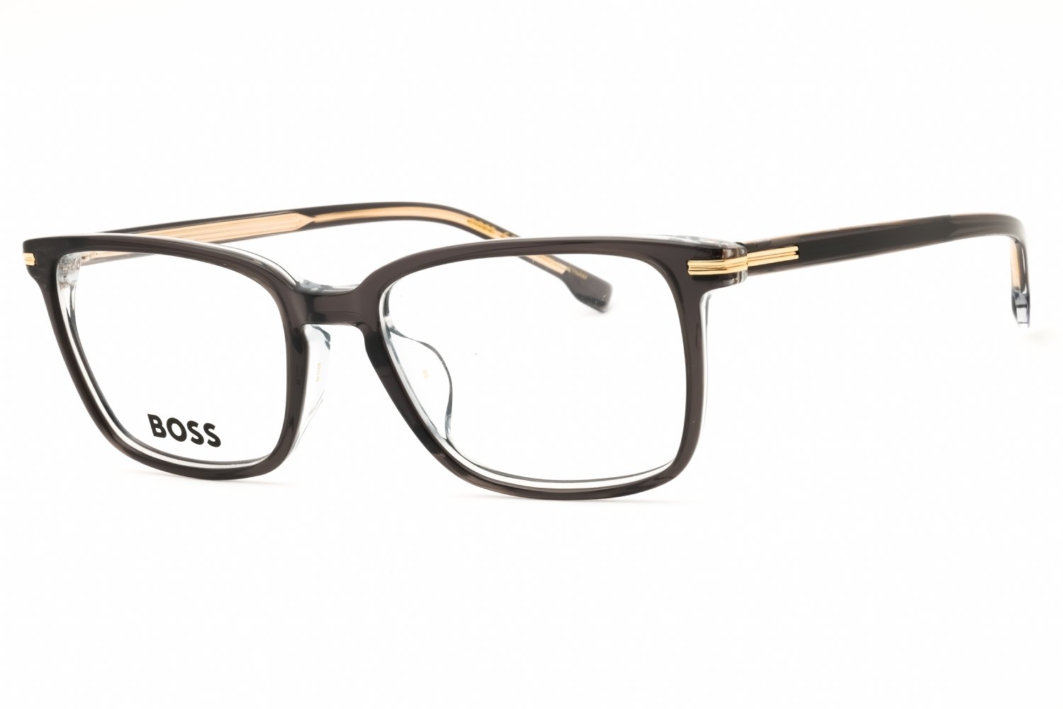 Hugo Boss BOSS 1670/F/US GREY/clear demo lens 0KB7 00 55X18X145