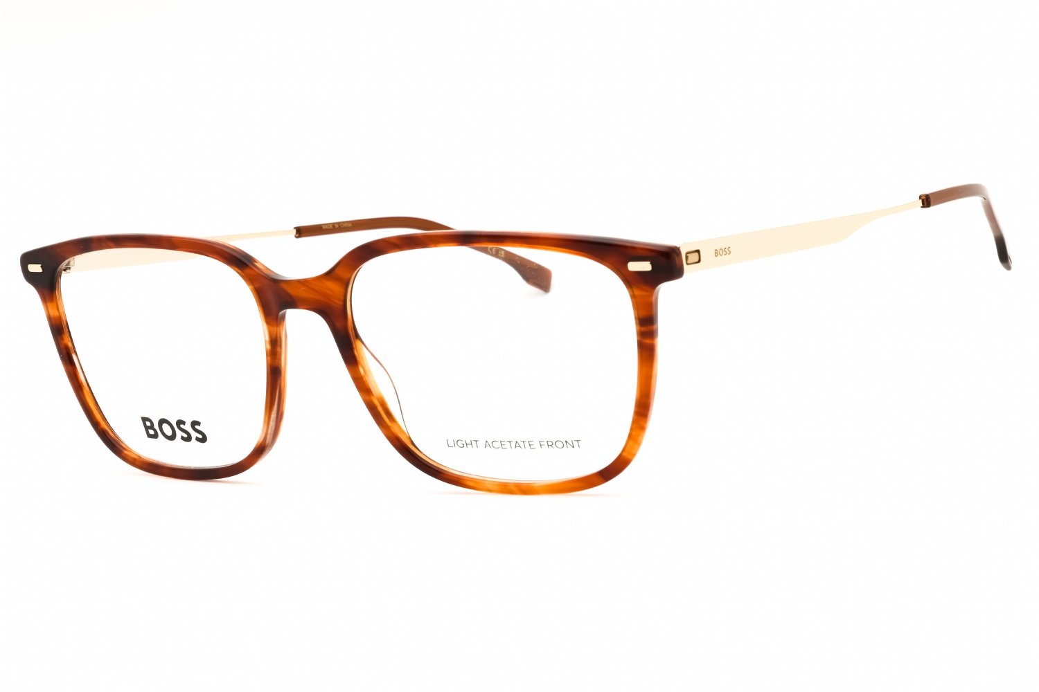 Hugo Boss BOSS 1696 BROWN HORN/clear demo lens 0HQZ 00 56X18X150