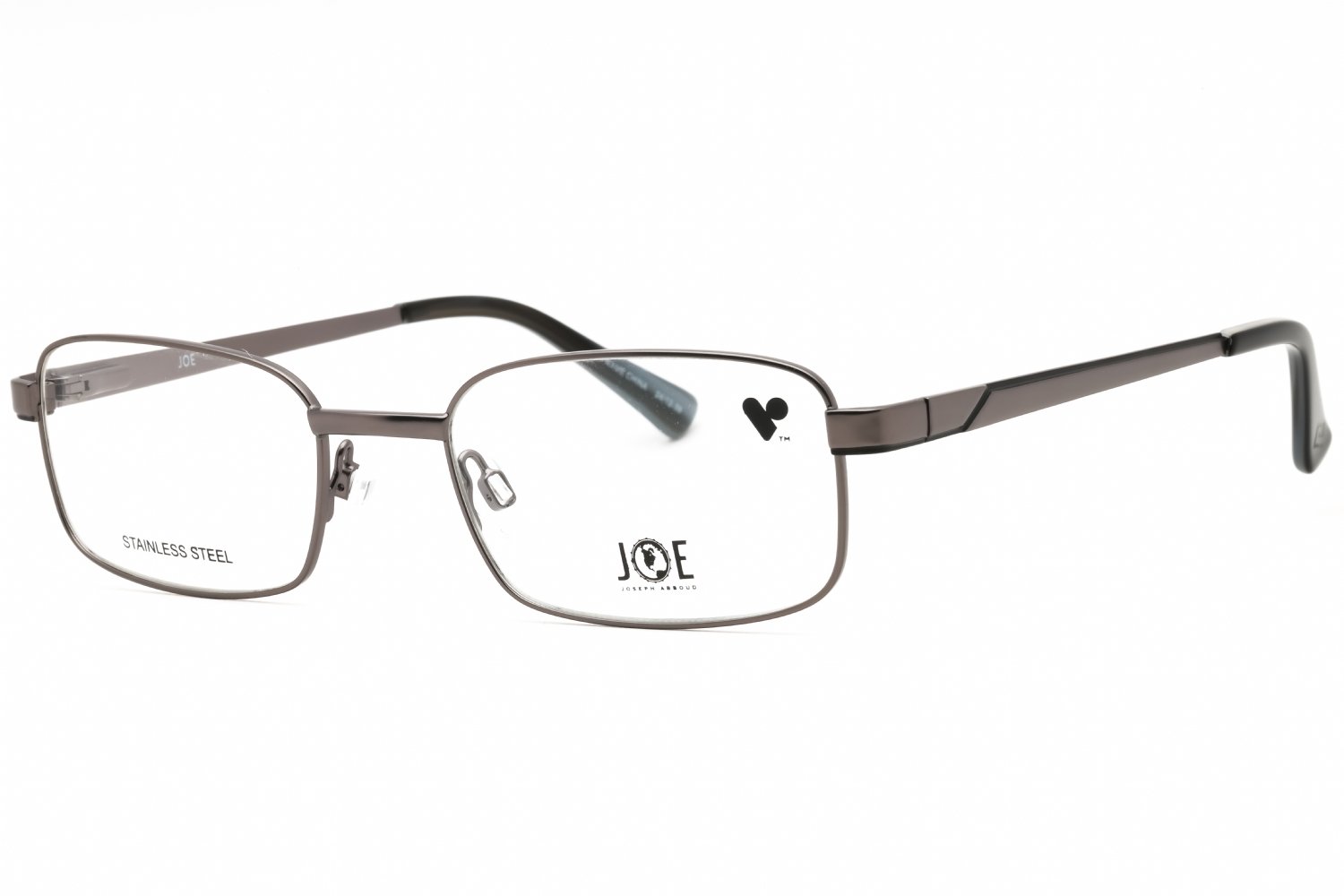 Joe optical JOE4049 GUNMETAL/Clear demo lens 033 51-19-140 MM