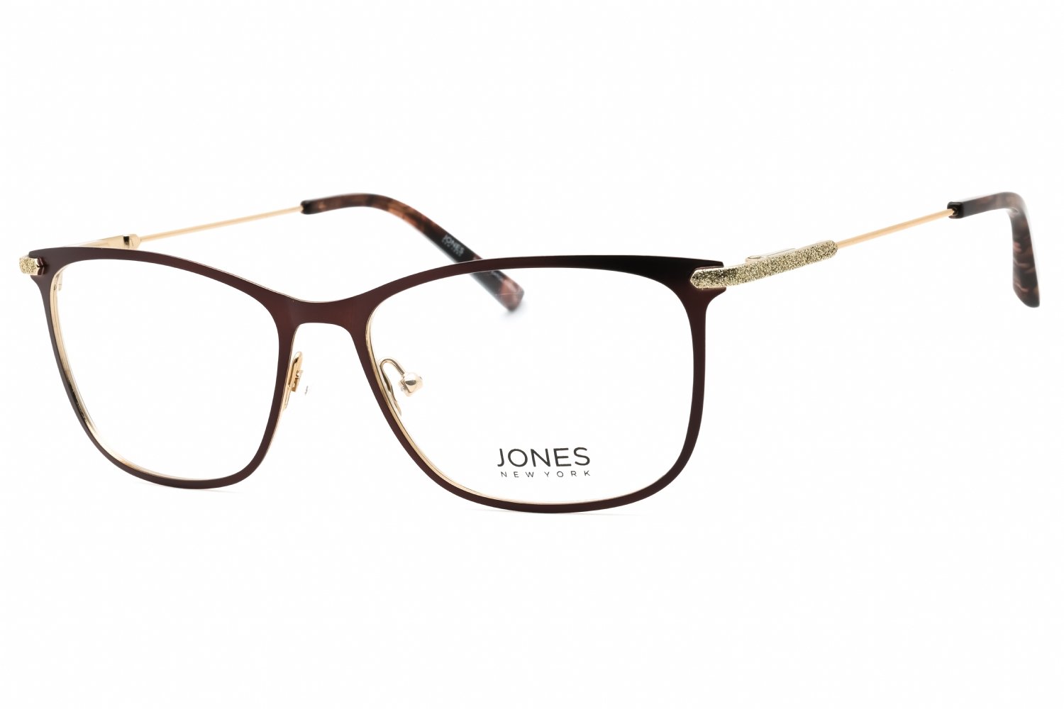 Jones New York J489 Brown / Clear Lens 0BRO 56-17-140 MM