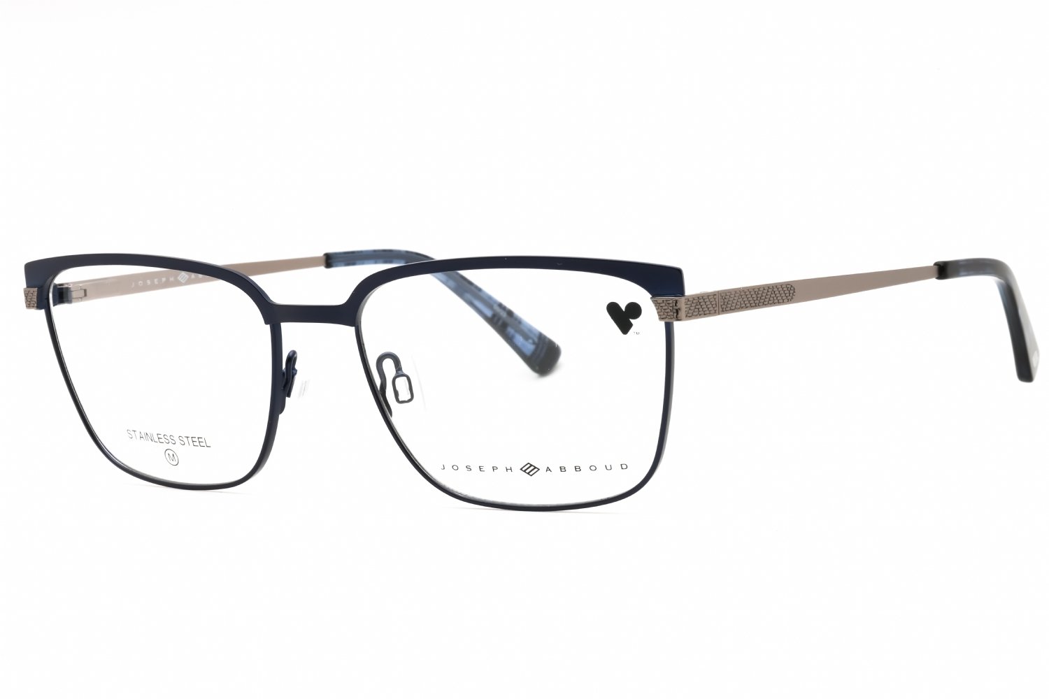 Joseph Abboud JA4111 NAVY/clear demo lens 414 53-17-140 MM
