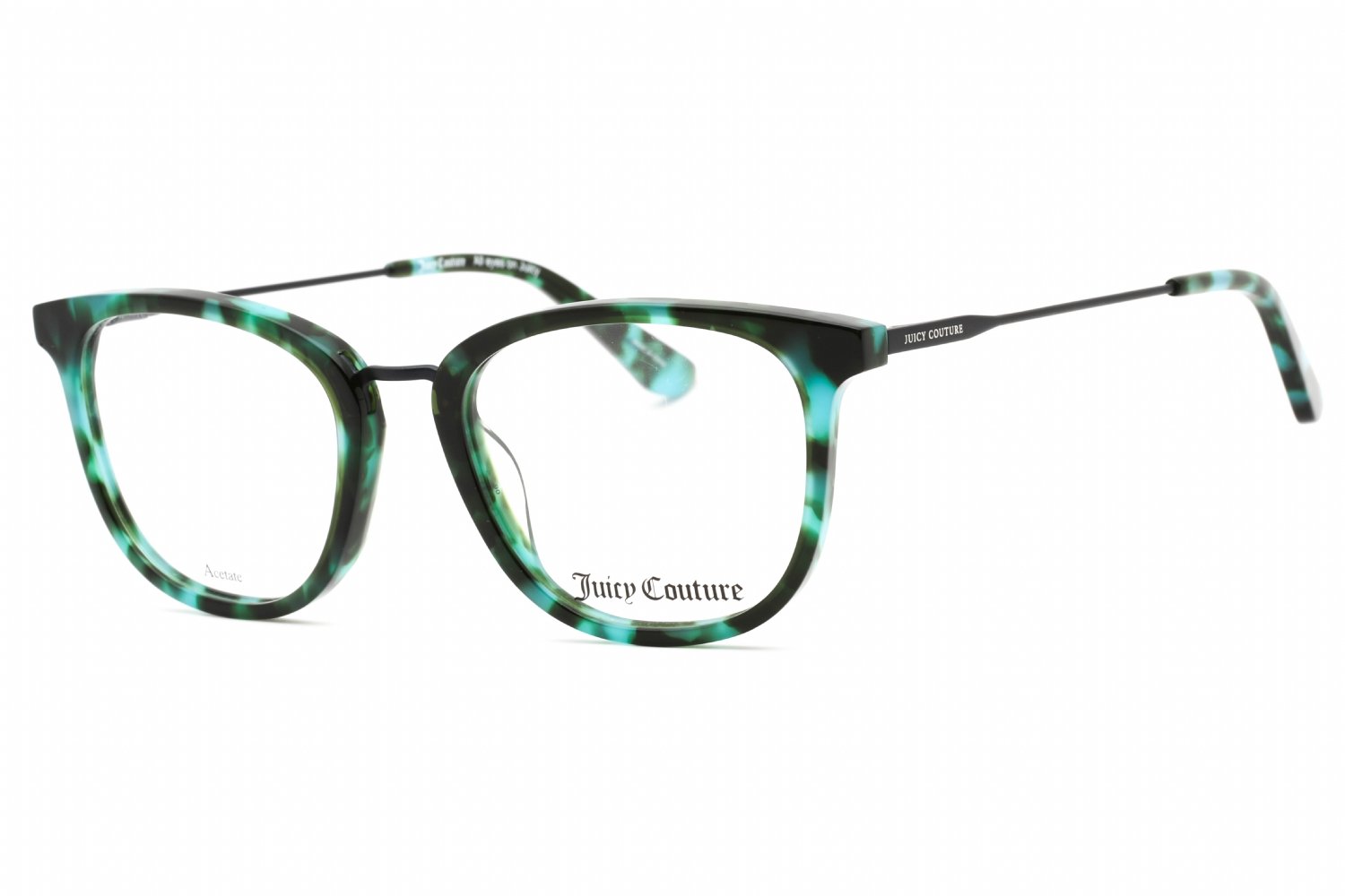 Juicy Couture JU 219 GREEN HAVANA/Clear demo lens 0XGW 00 49-18-140 MM