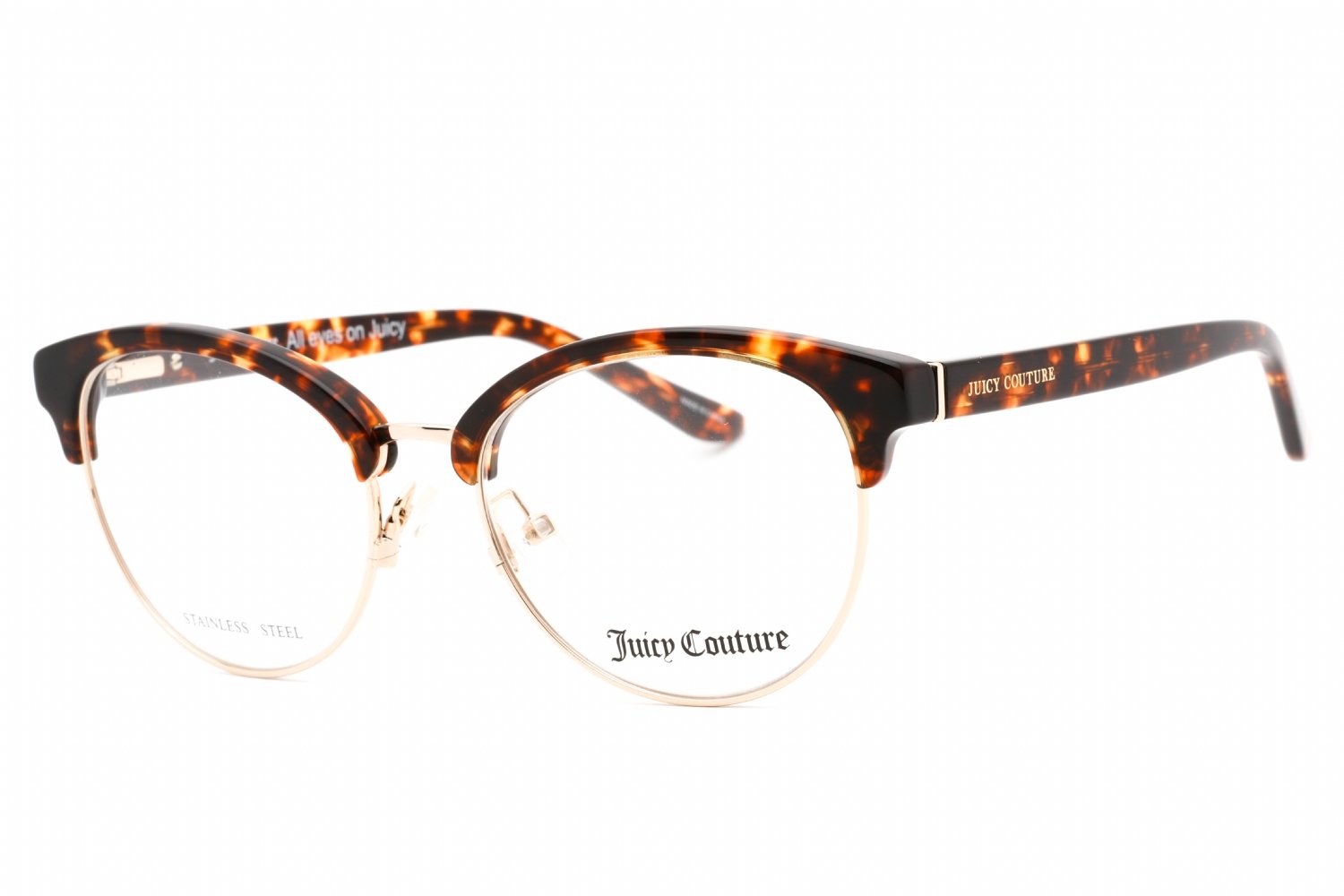 Juicy Couture JU 224 HAVANA / Clear demo lens 0086 00 50-17-135 MM