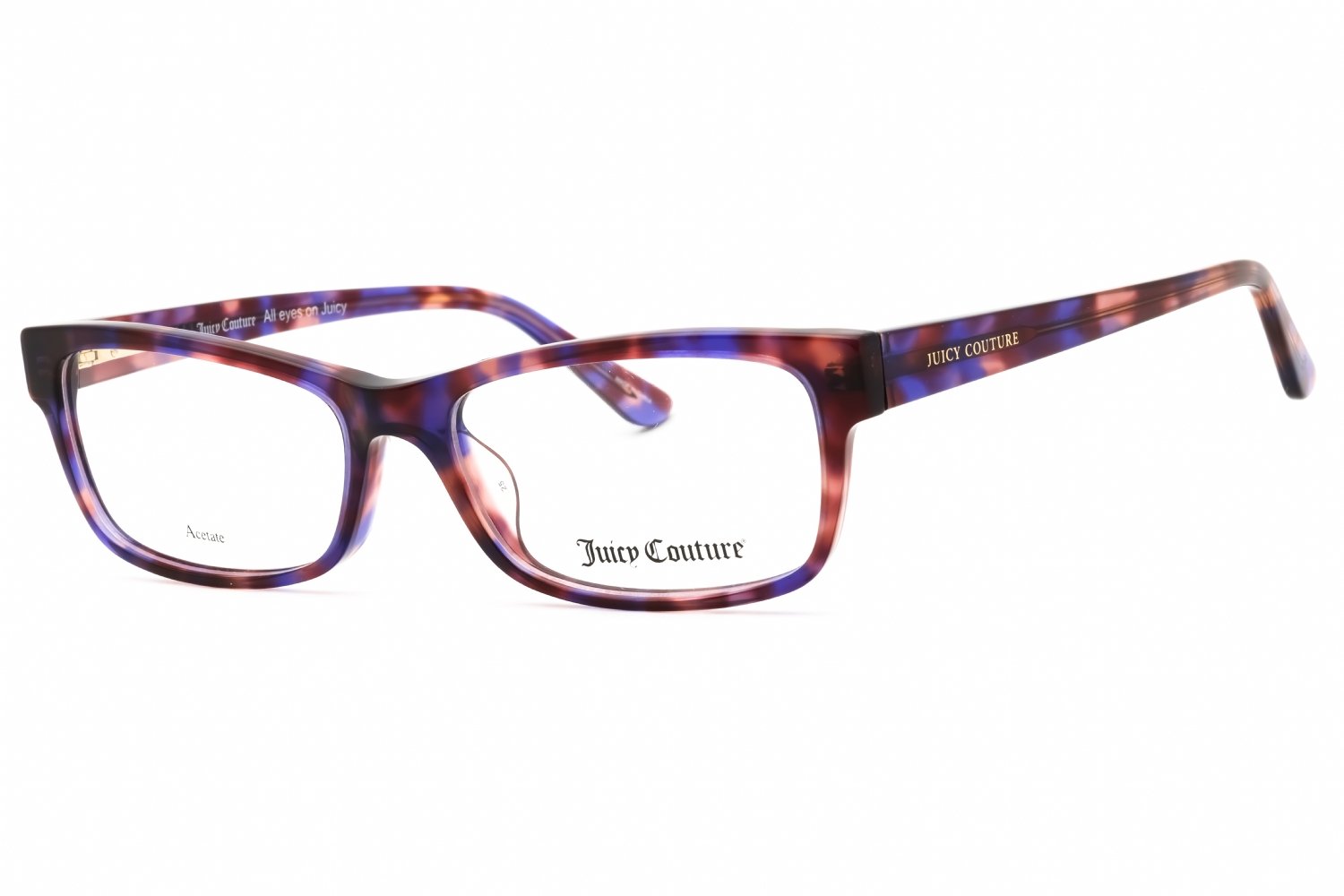 Juicy Couture JU 236 LILAC HAVANA/clear demo lens 0S10 00 54-16-140 MM