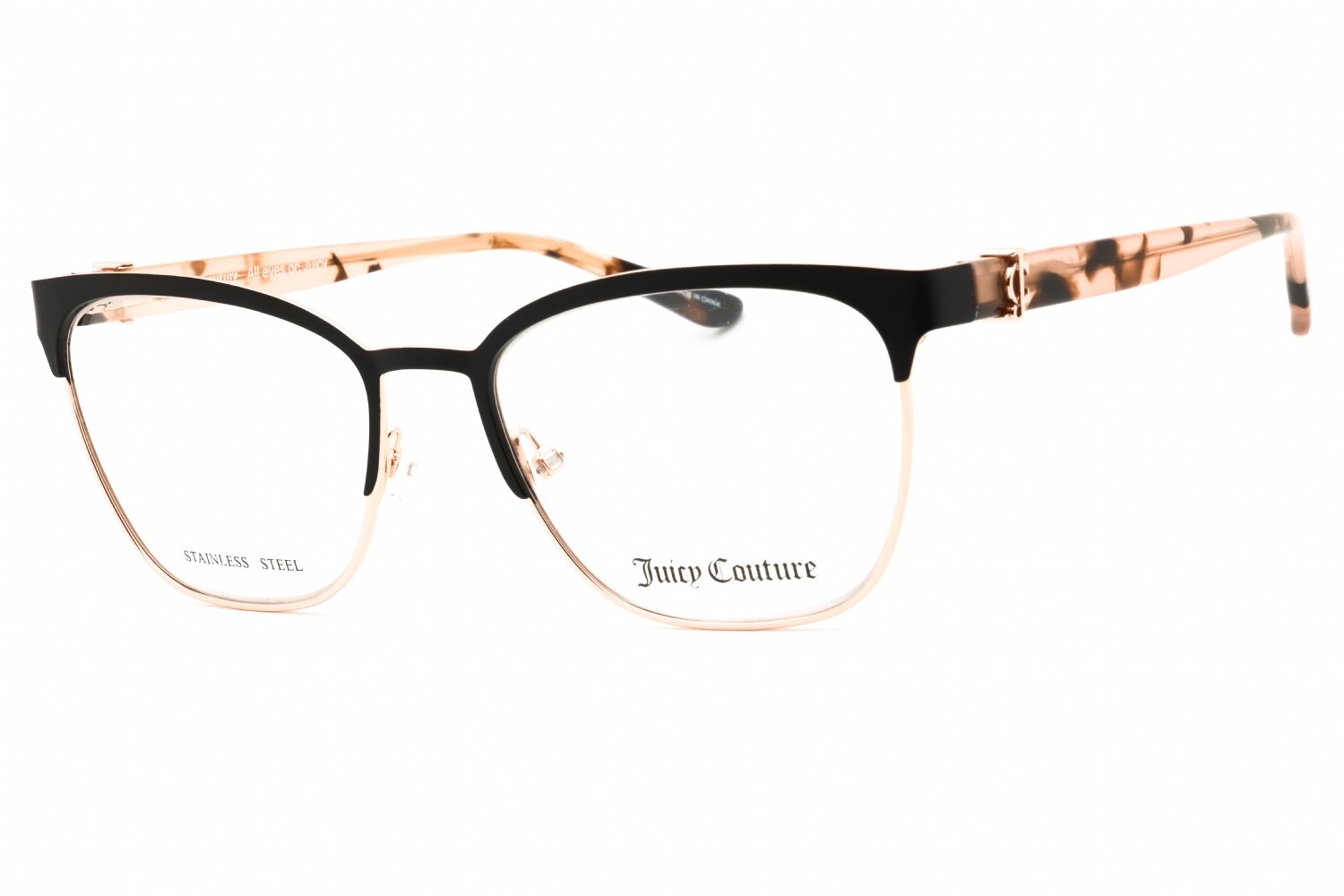 Juicy Couture JU 246/G MTT BLACK/Clear demo lens 0003 00 54X17X140