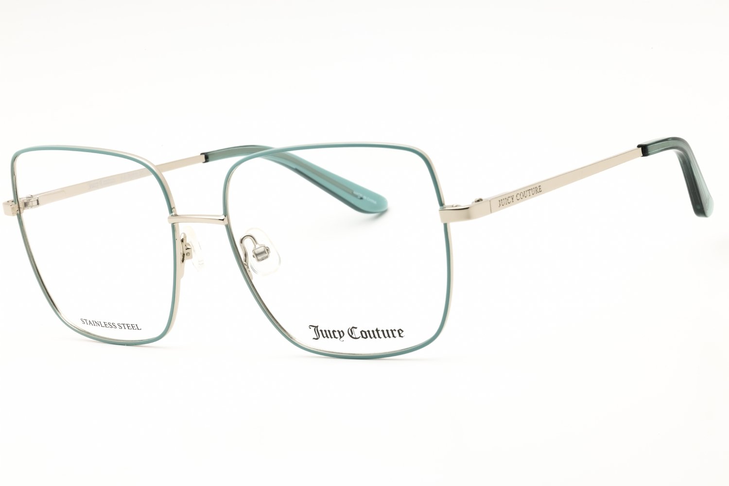 Juicy Couture JU 248/G TEAL/clear demo lens 0ZI9 00 55X16X140
