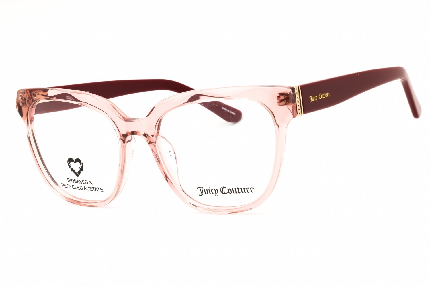 Juicy Couture JU 251/G BURGUNDY/clear demo lens 0LHF 00 52X17X140