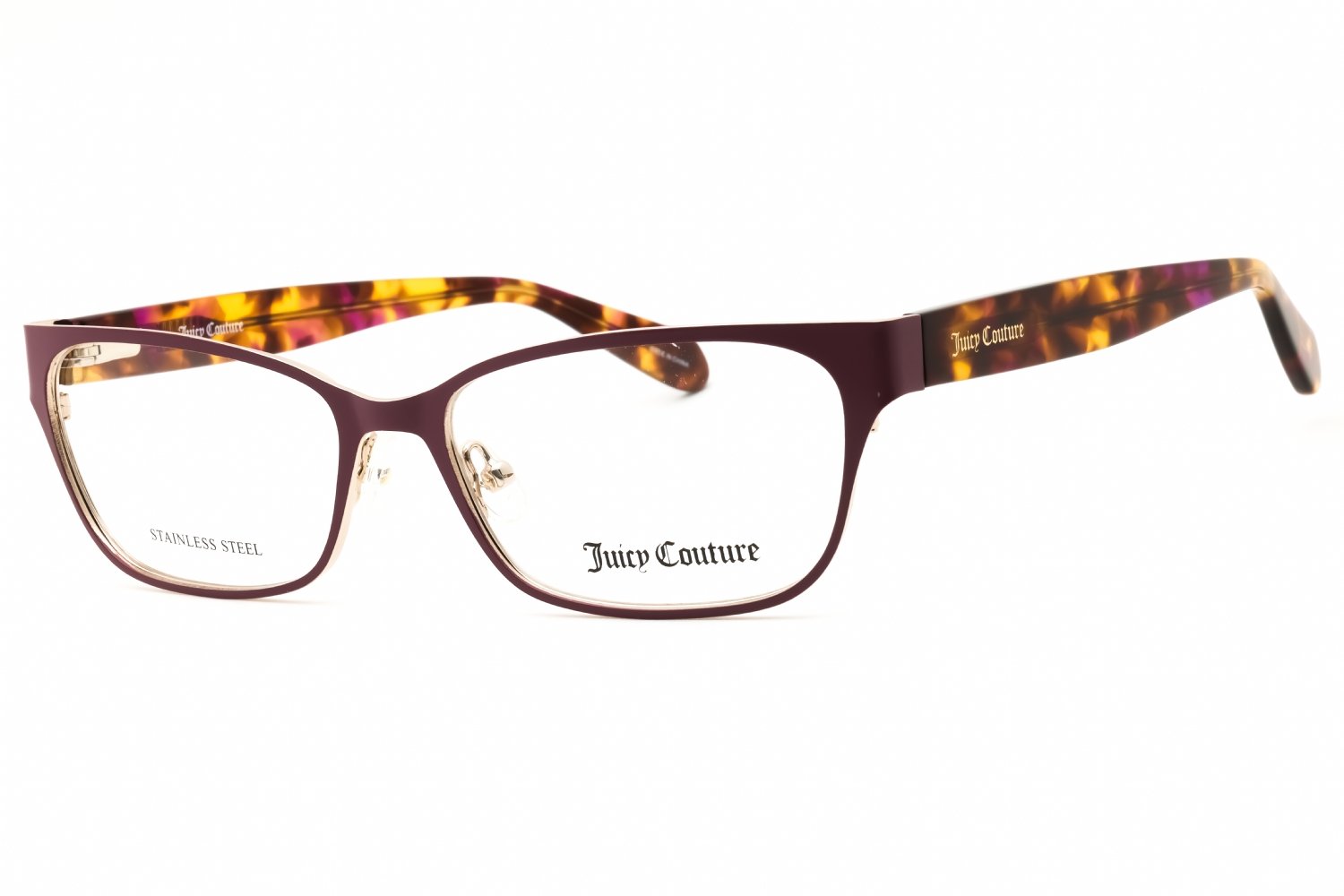 Juicy Couture JU 253/G MAUVE/clear demo lens 0G3I 00 55X16X140