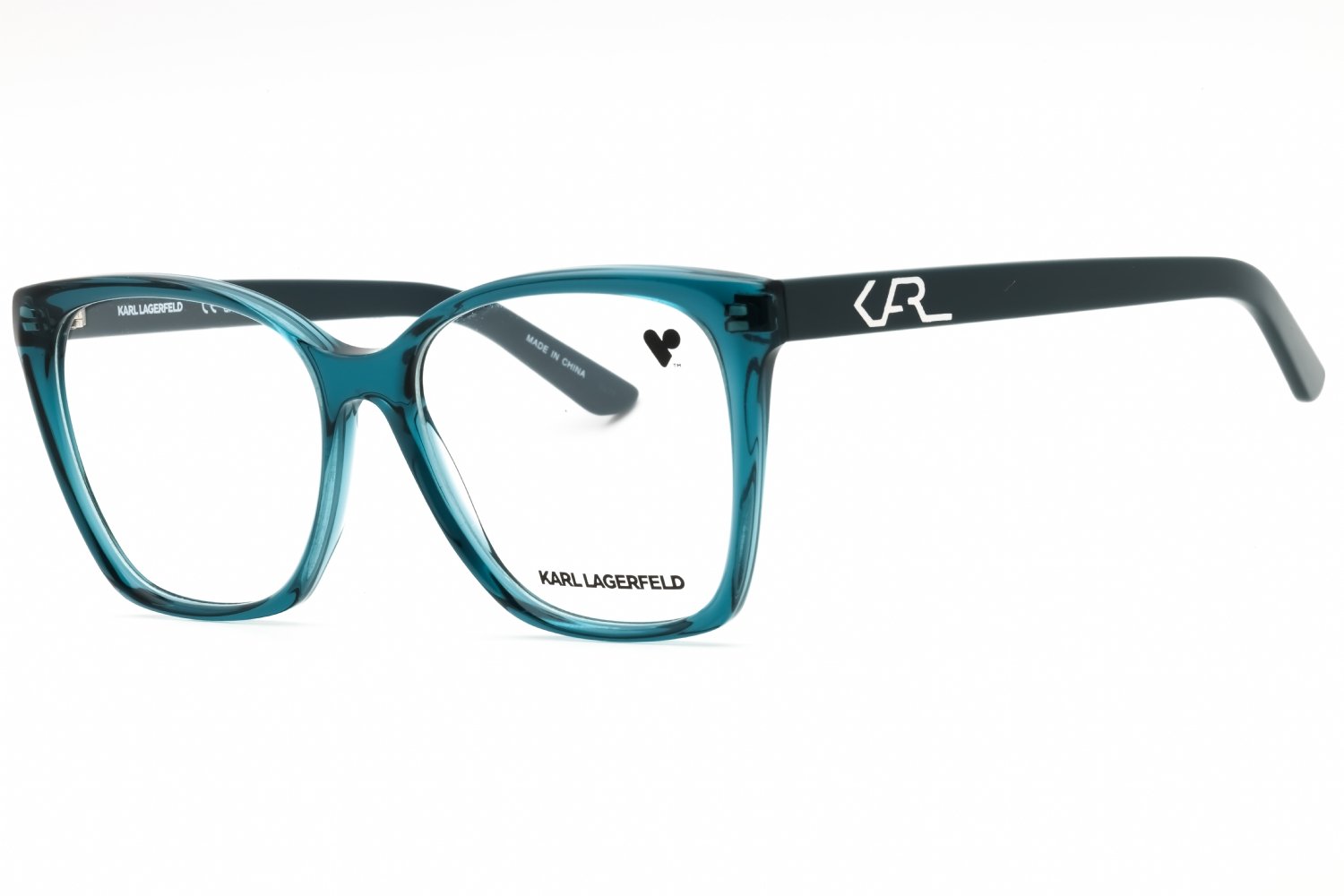 KARL LAGERFELD KL6050 PETROL/Clear demo lens 425 54-16-140 MM