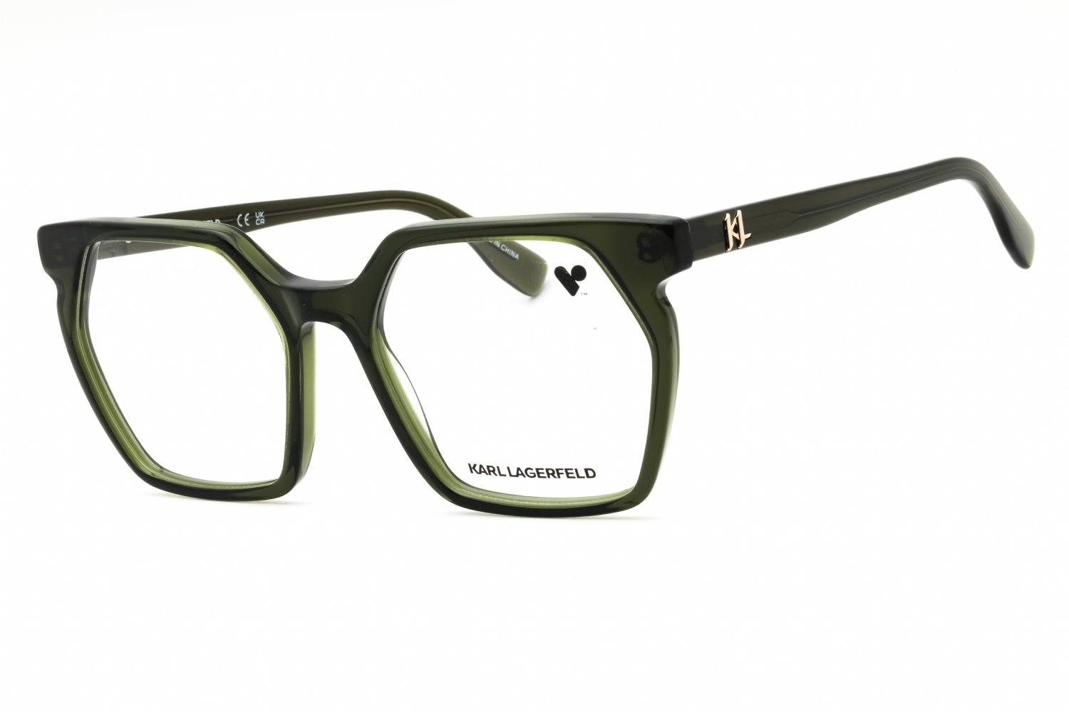 KARL LAGERFELD KL6093 KHAKI/Clear demo lens 275 54-18-140 MM
