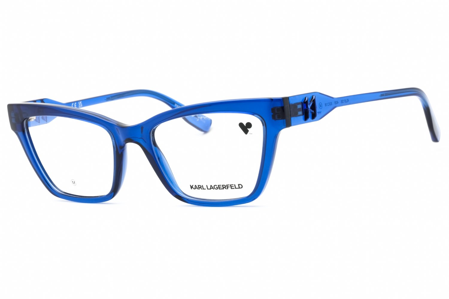 KARL LAGERFELD KL6135 BLUE/Clear demo lens 400 53-18-140 MM
