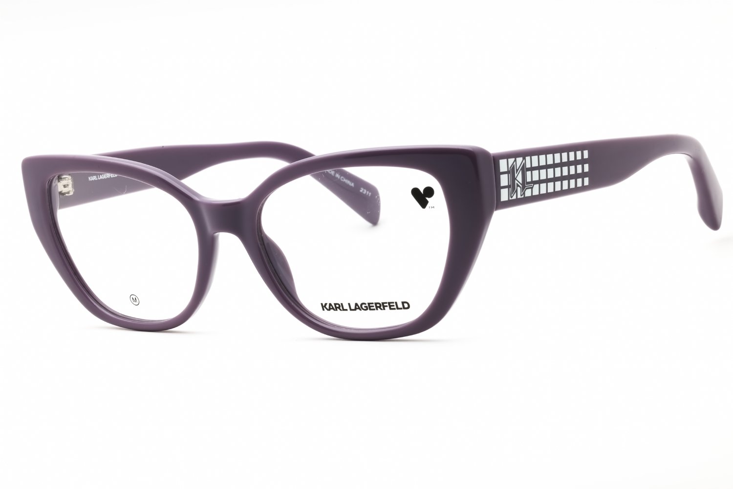 KARL LAGERFELD KL6151 LILAC/Clear demo lens 516 53-17-140 MM