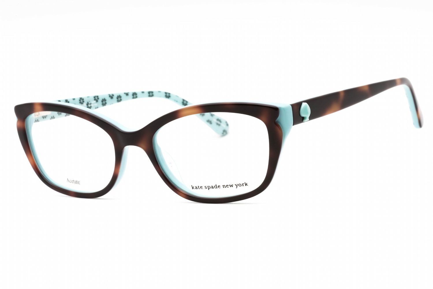 Kate Spade ARABELLE HV PTT GRN/Clear demo lens 02NL 00 49-17-140 MM