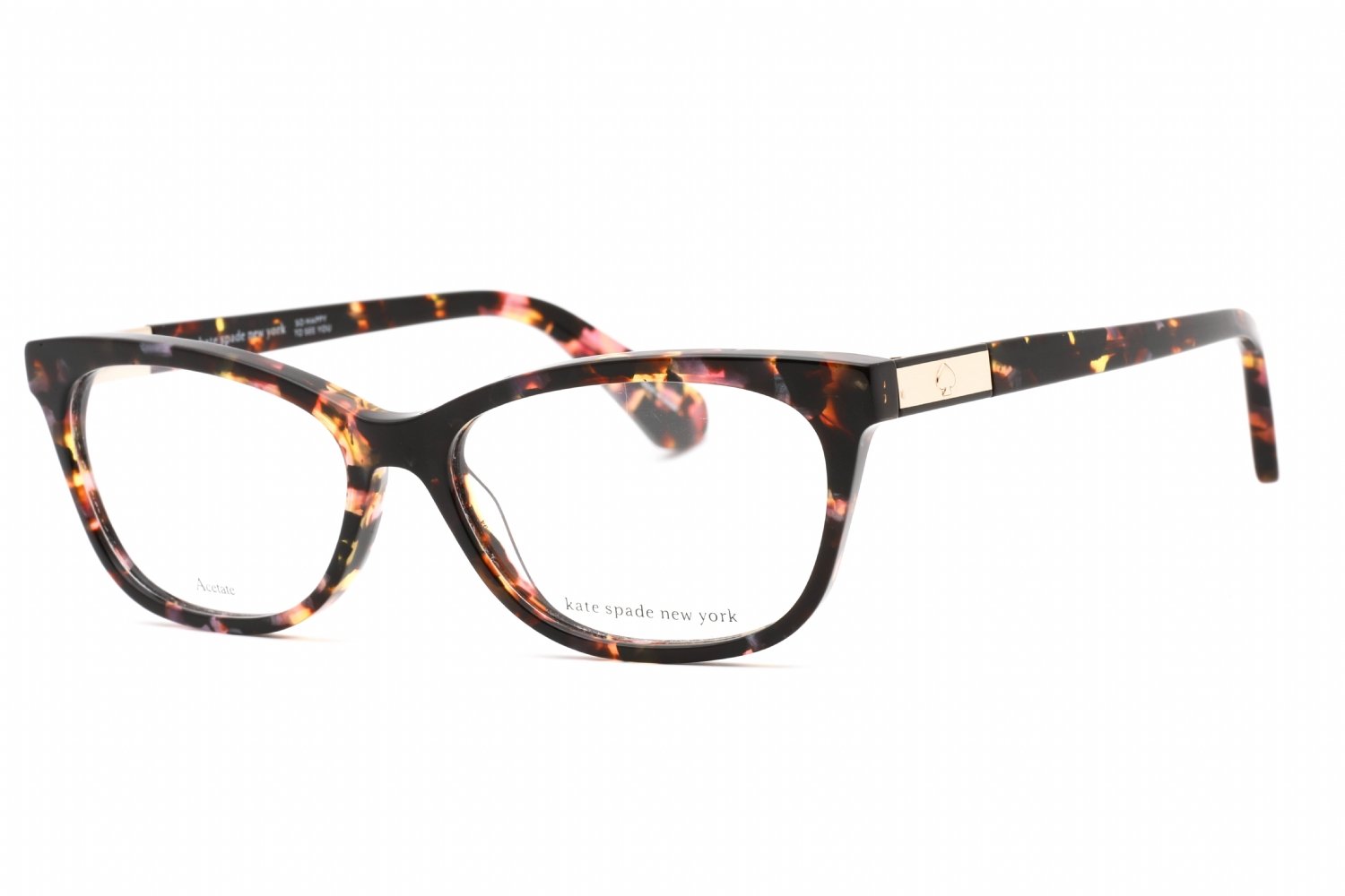 Kate Spade AMELINDA Pink Havana / clear demo lens 0HT8 00 52-15-140 MM
