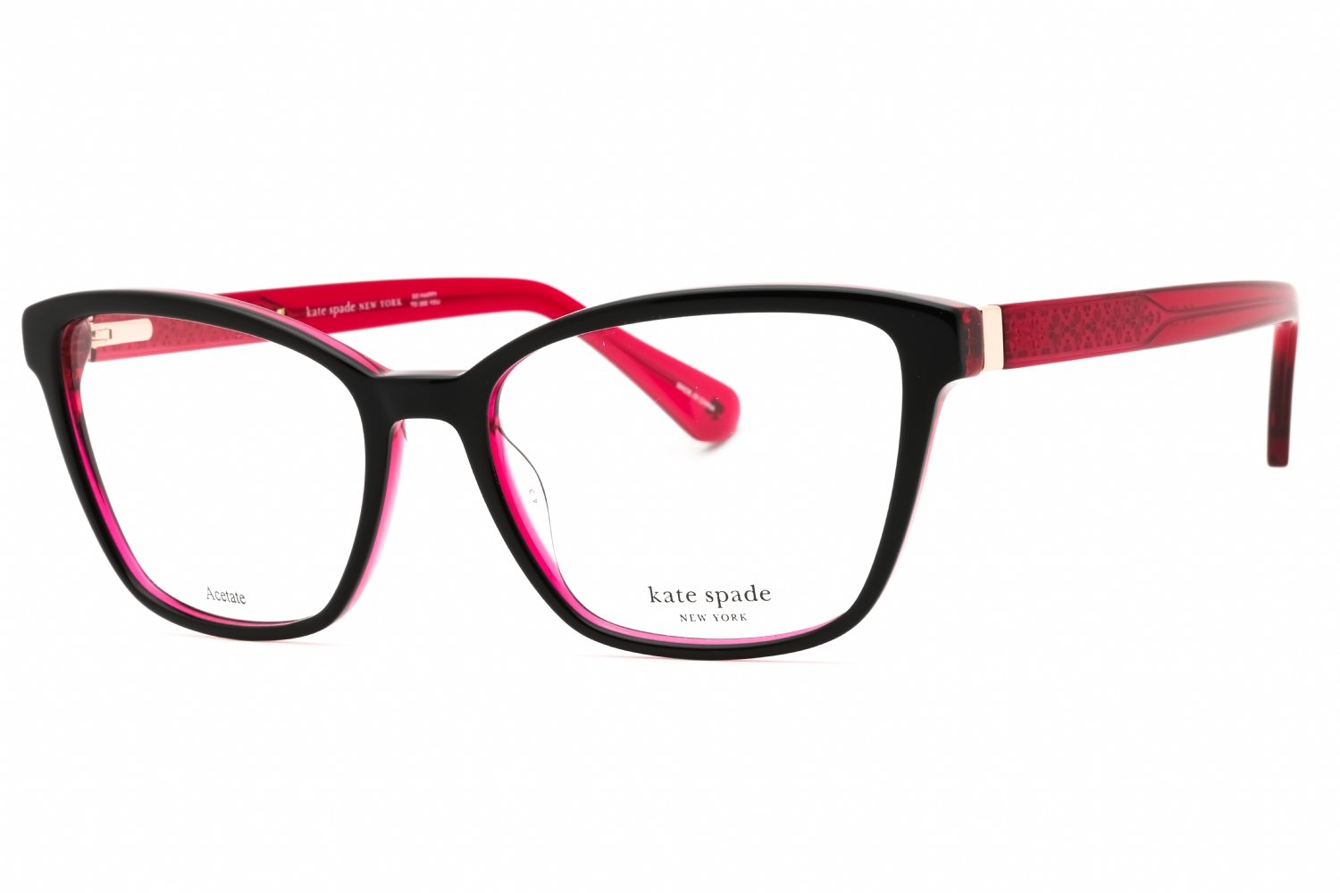 Kate Spade BELEN BLACK / Clear demo lens 0807 000 55-16-140 MM