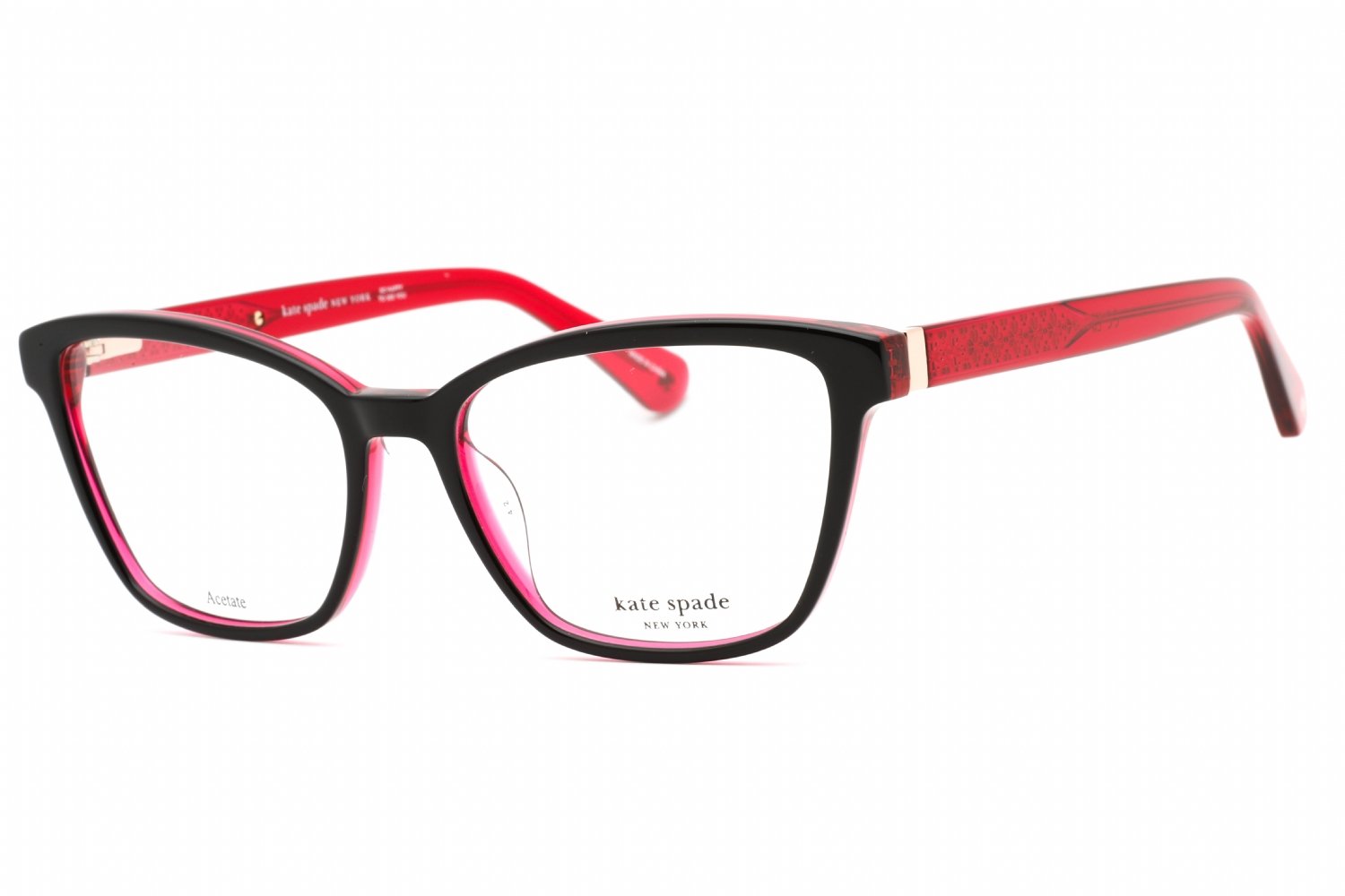 Kate Spade BELEN BLACK / Clear demo lens 0807 00 53-16-140 MM