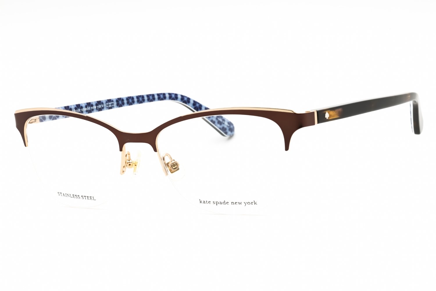 Kate Spade BRIEANA BROWN/Clear demo lens 009Q 00 52-17-140 MM