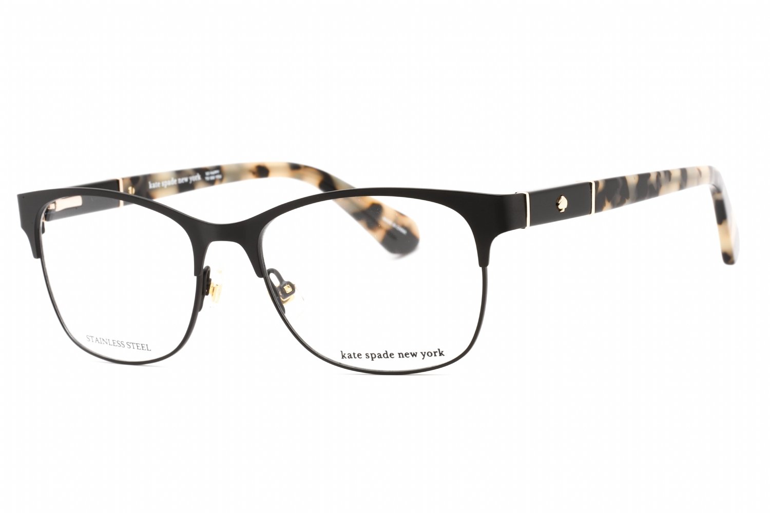 Kate Spade BENEDETTA Matte Black / Clear demo lens 0003 00 51-16-140 MM
