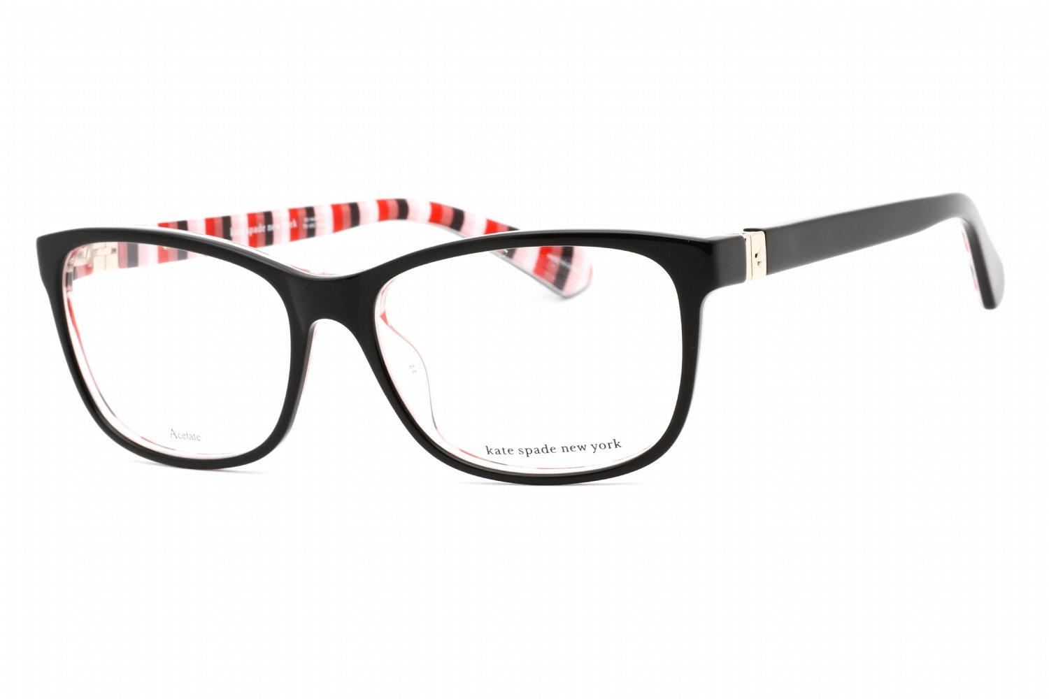 Kate Spade CALLEY BLACK / Clear demo lens 0807 00 54-15-140 MM