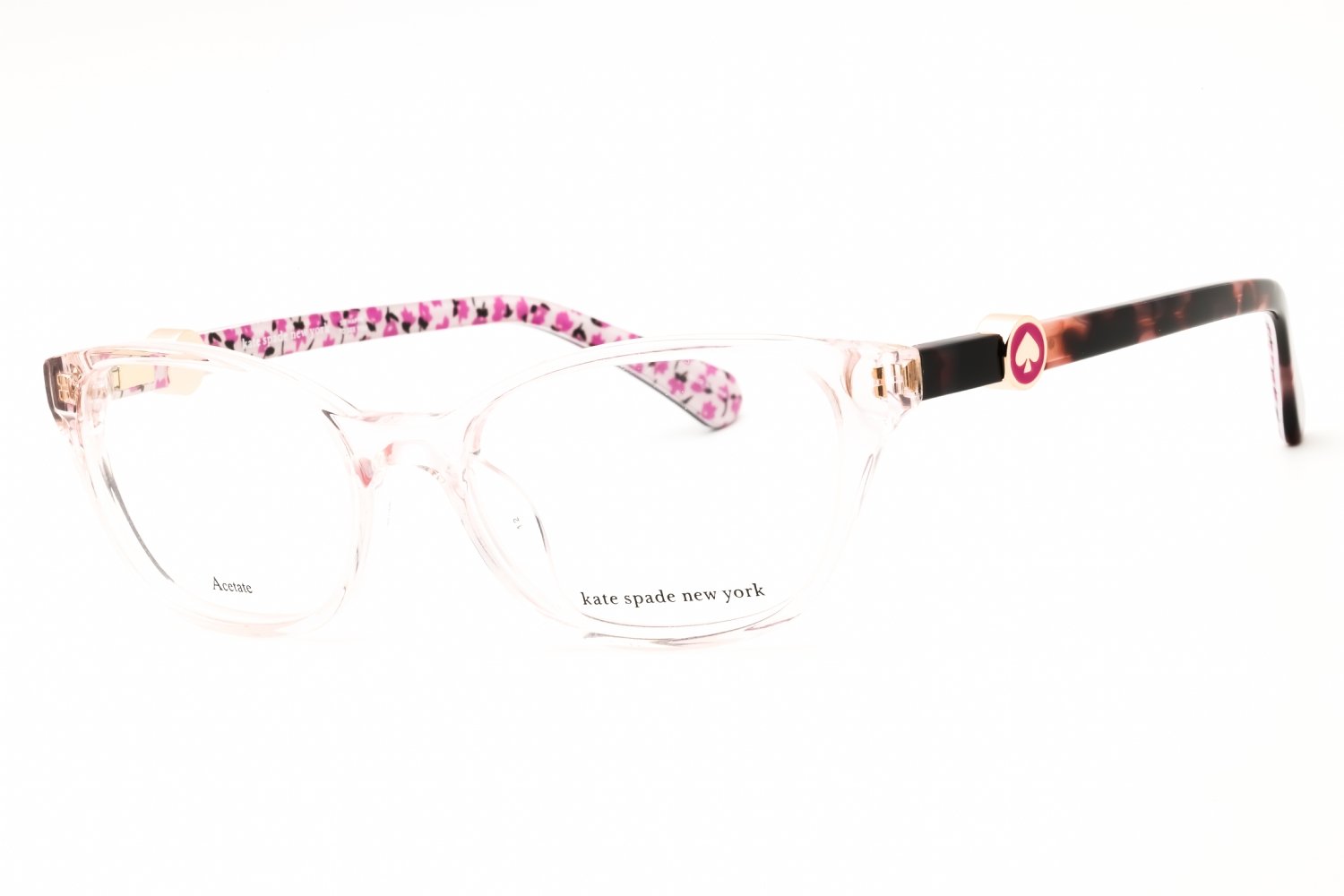 Kate Spade EMMALEE PINK/Clear demo lens 035J 00 49X16X140