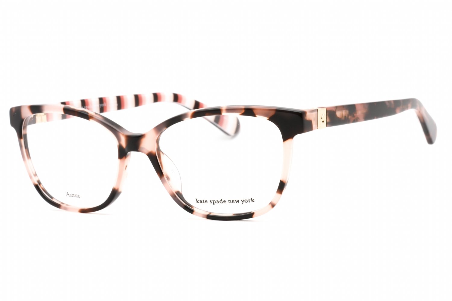 Kate Spade EMILYN Pink Havana / Clear demo lens 0HT8 00 52-16-140 MM