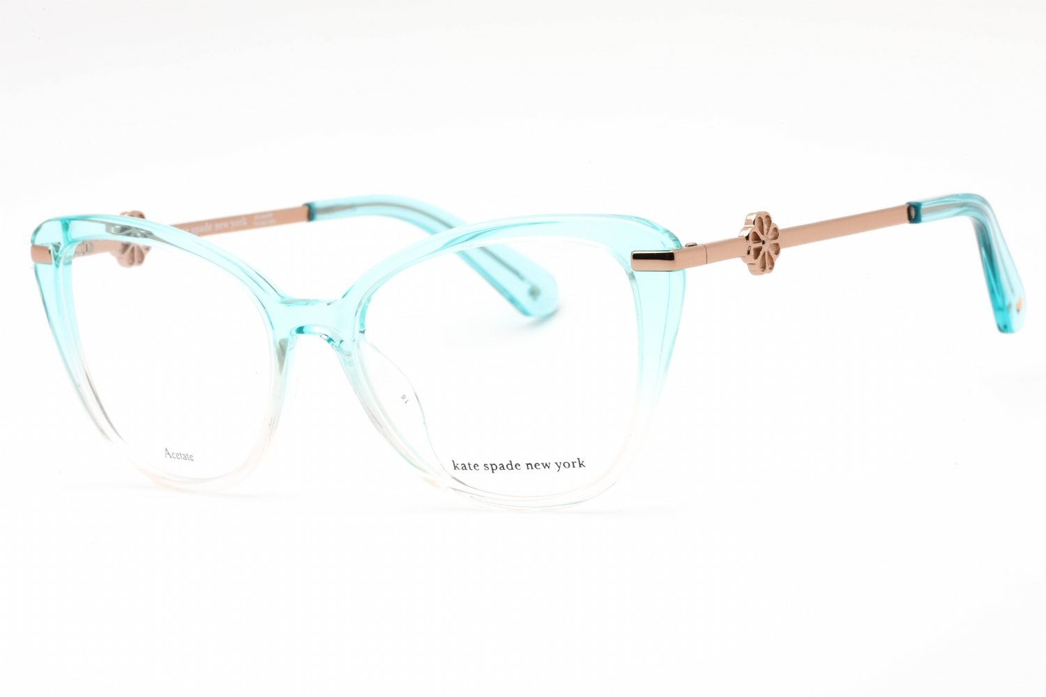 Kate Spade FLAVIA GREEN PINK / Clear demo lens 0IWB 00 51-16-140 MM