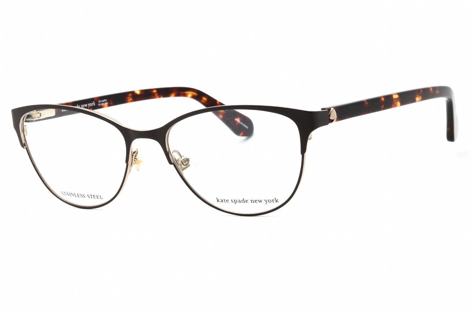 Kate Spade HADLEE HAVANA/Clear demo lens 0086 00 52-16-140 MM
