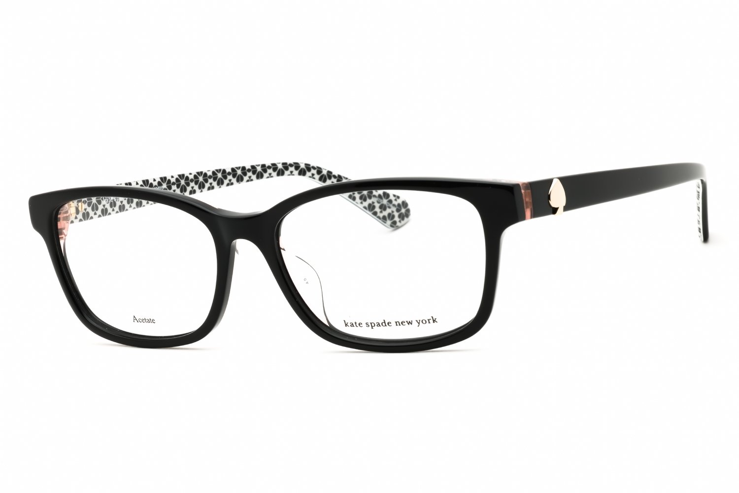 Kate Spade KARIANE/F BLACK PINK / Clear demo lens 03H2 00 53-16-145 MM