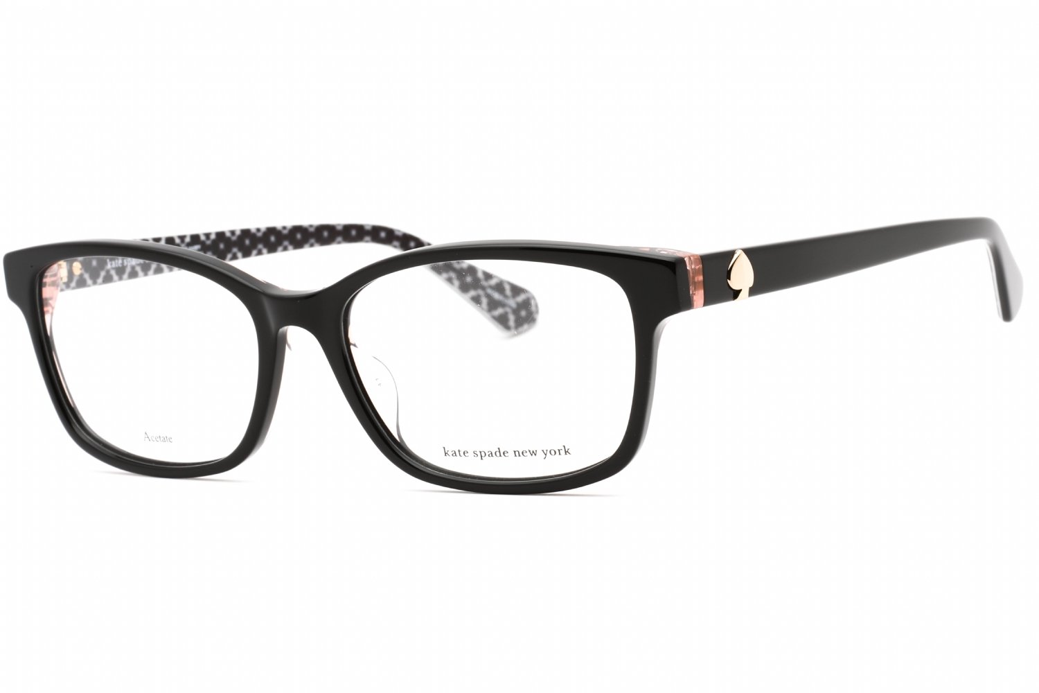Kate Spade KARIANE/F BLACK PINK / Clear demo lens 03H2 00 55-16-145 MM