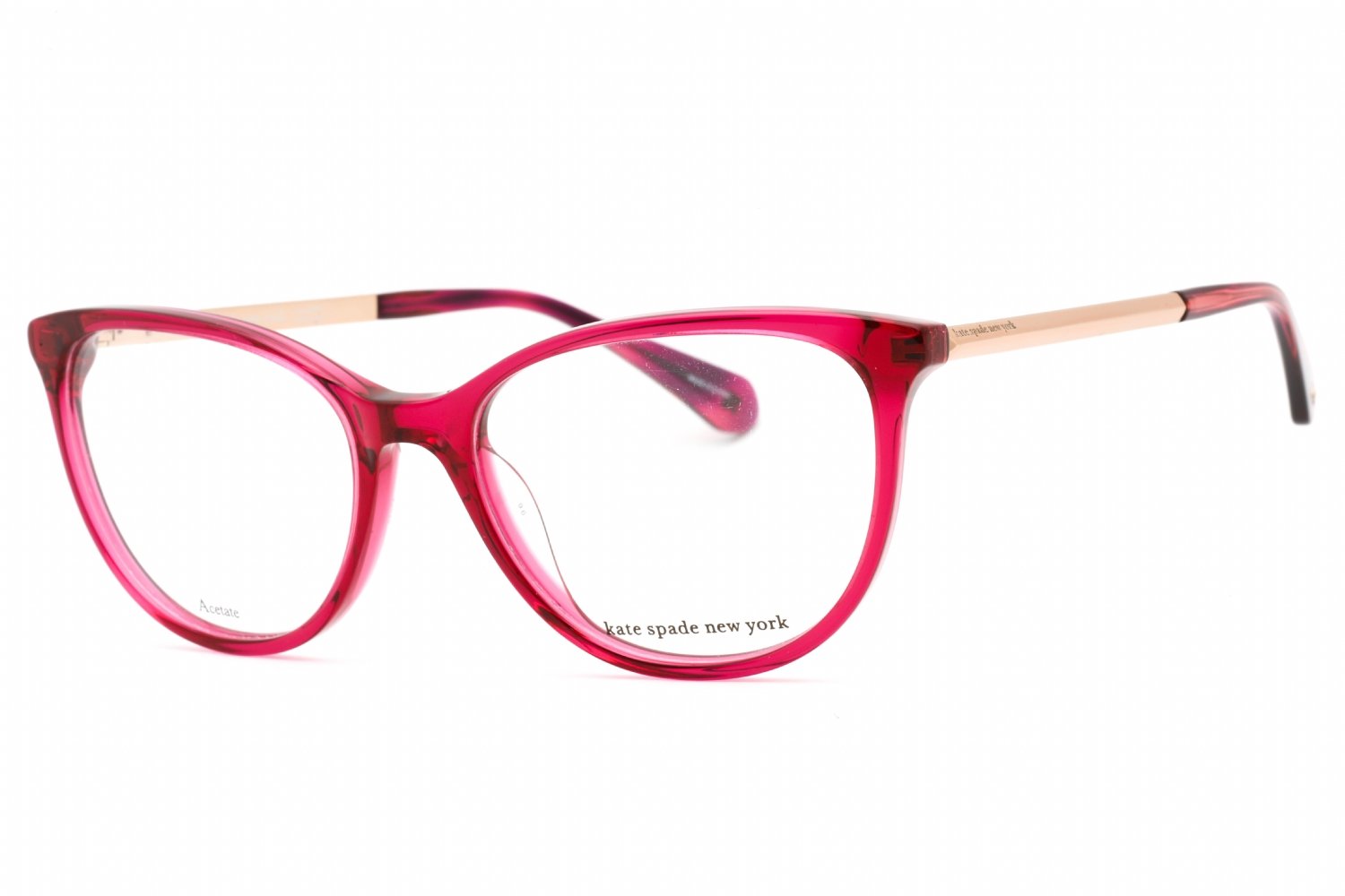 Kate Spade KIMBERLEE CHERRY / Clear demo lens 08CQ 00 52-17-140 MM