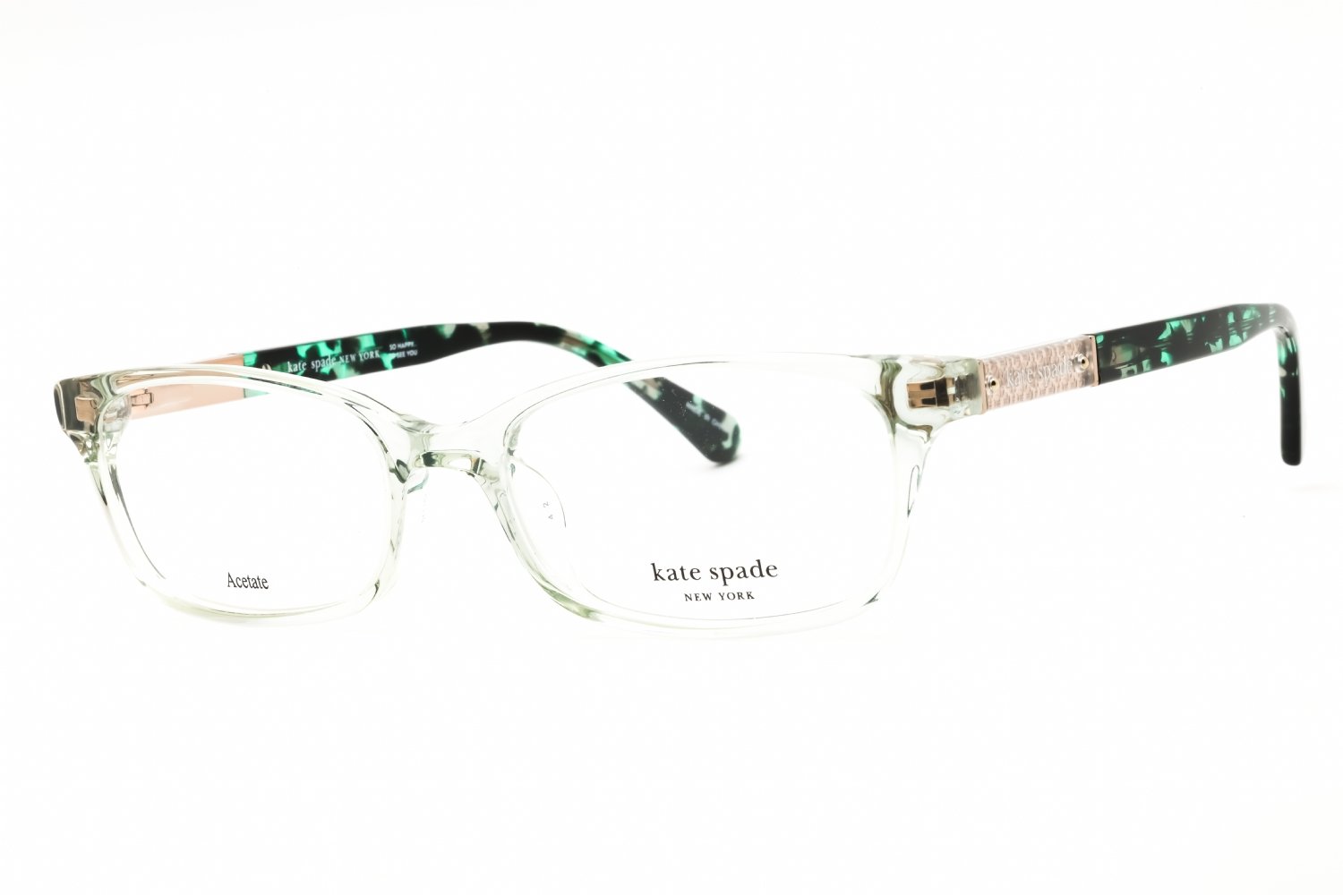 Kate Spade LAUREL GREEN/Clear demo lens 01ED 00 50-16-135 MM