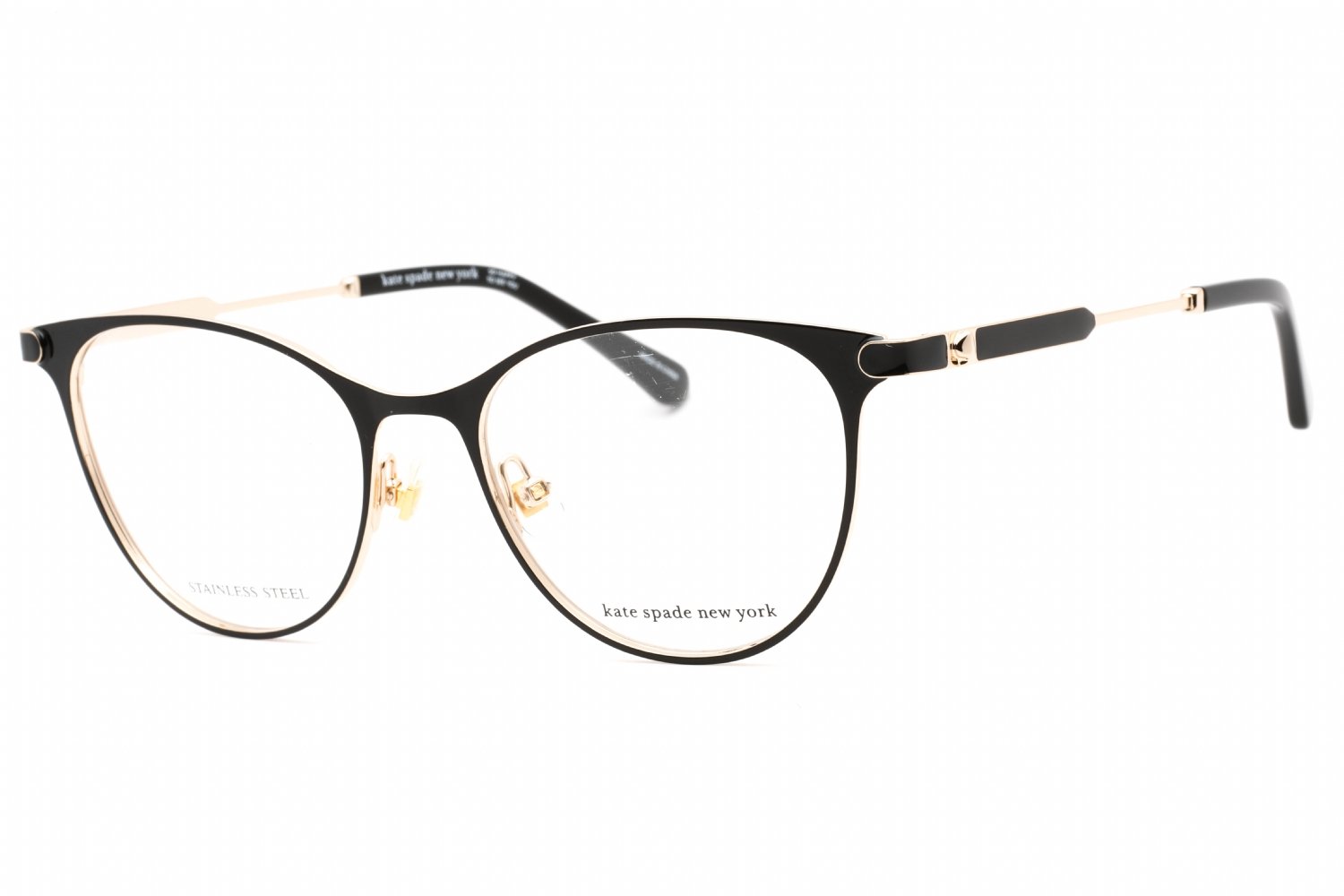 Kate Spade LIDA/G GOLD BLACK / Clear demo lens 0RHL 00 50-17-140 MM
