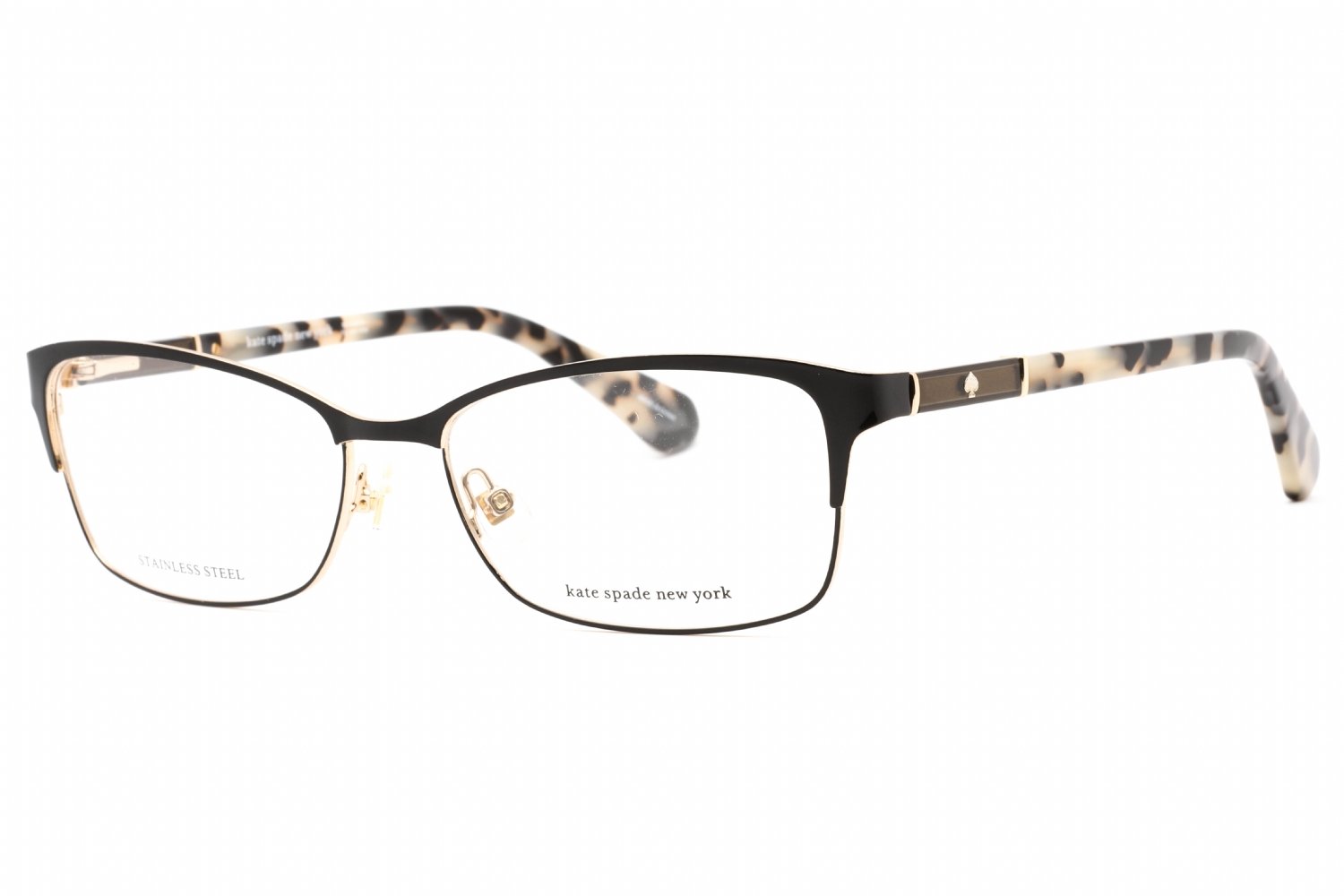 Kate Spade LAURIANNE Black Havana / Clear demo lens 0WR7 00 56-16-140 MM
