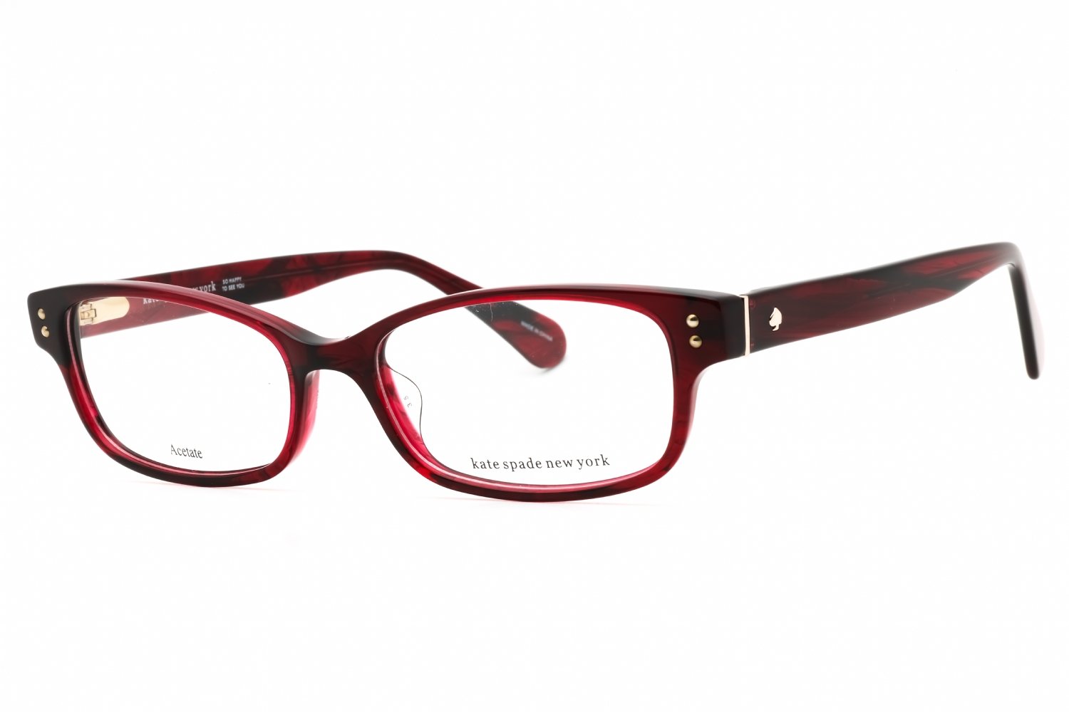 Kate Spade LUCYANN 2 Opal Burgundy 0LHF 00 51-16-140 MM