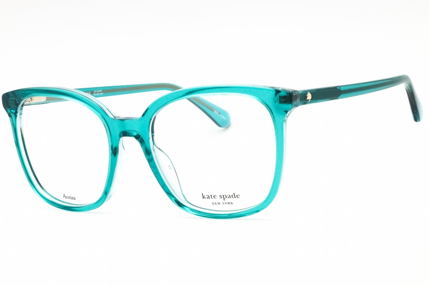 Kate Spade MADRIGAL/G TEAL/clear demo lens 0ZI9 00 53-18-140 MM