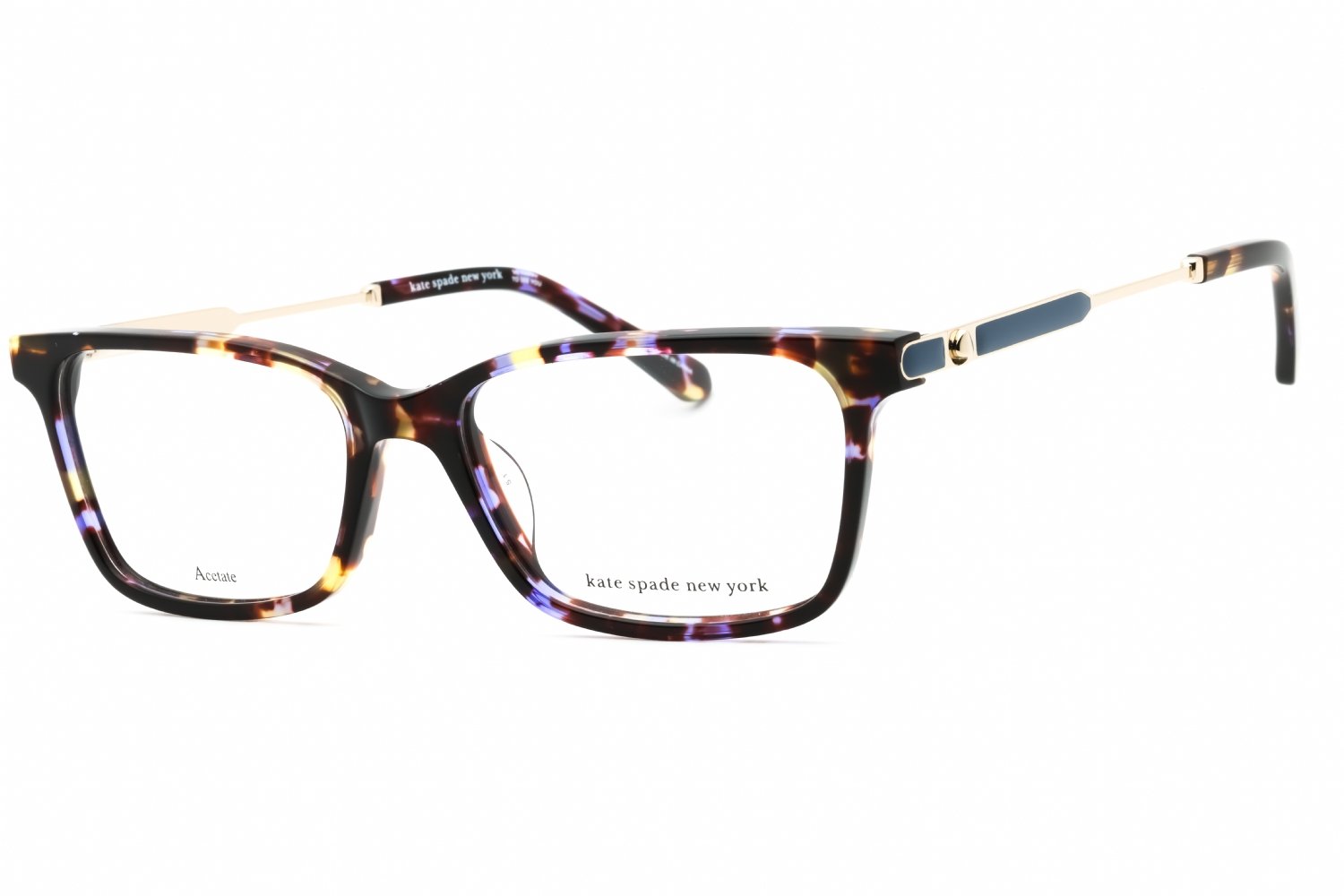 Kate Spade MELODY/G BLUE HAVANA/Clear demo lens 0JBW 00 151-15-140 MM
