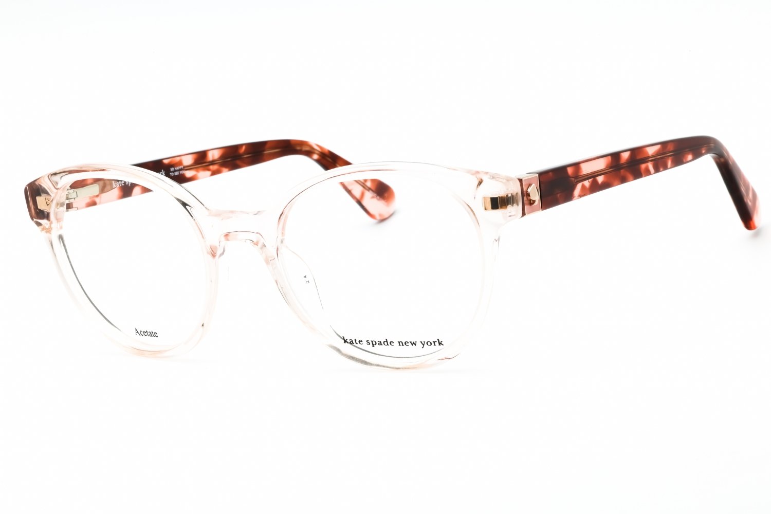 Kate Spade MARCILEE PINK/Clear demo lens 035J 00 48-19-140 MM