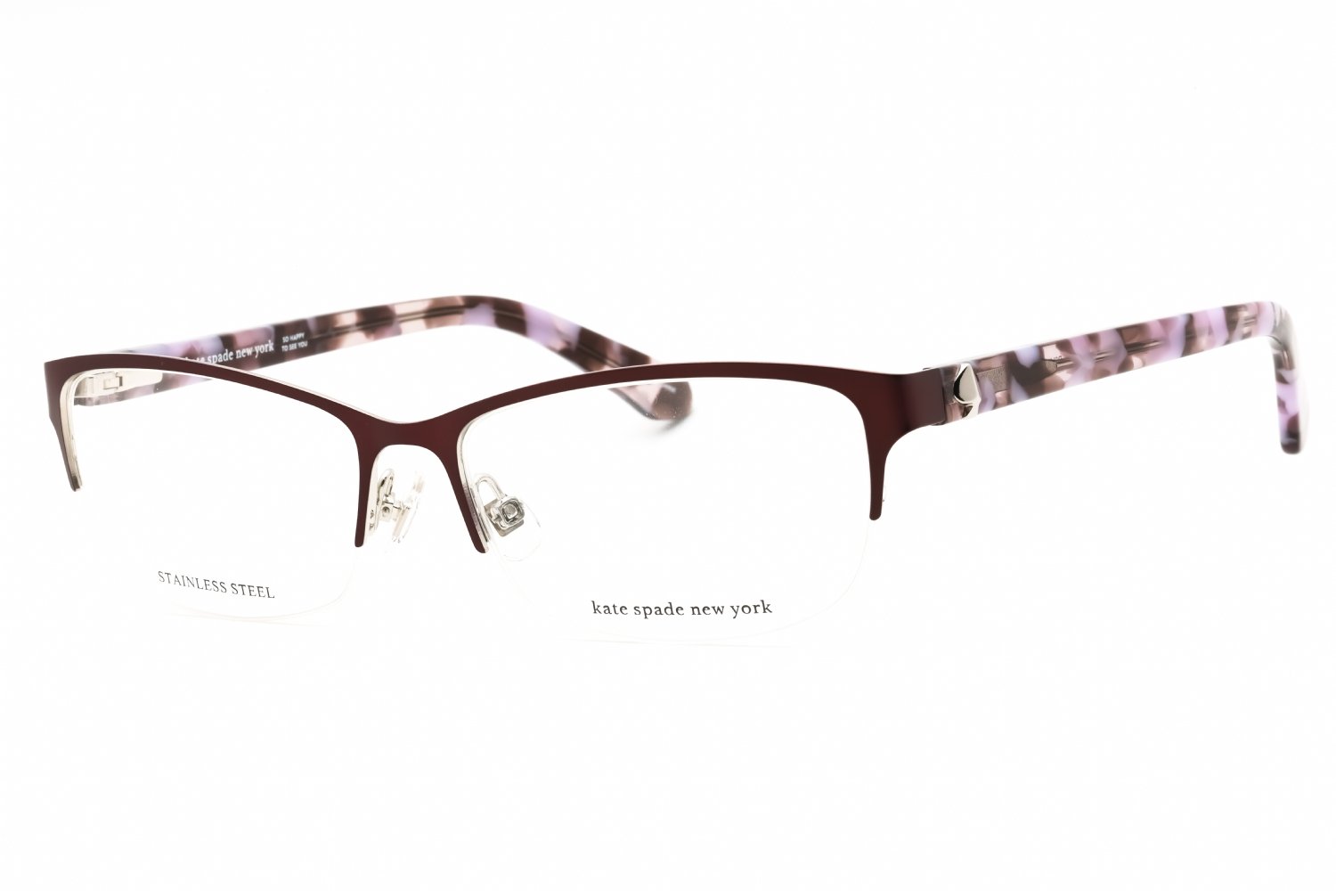 Kate Spade MARNIE VIOLET/Clear demo lens 0B3V 00 53-15-135 MM