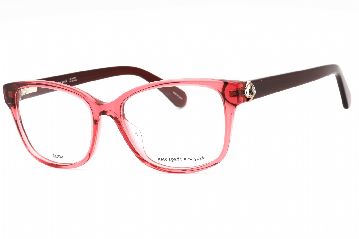 Kate Spade REILLY/G BURGUNDY/Clear demo lens 0LHF 00 53-16-140 MM