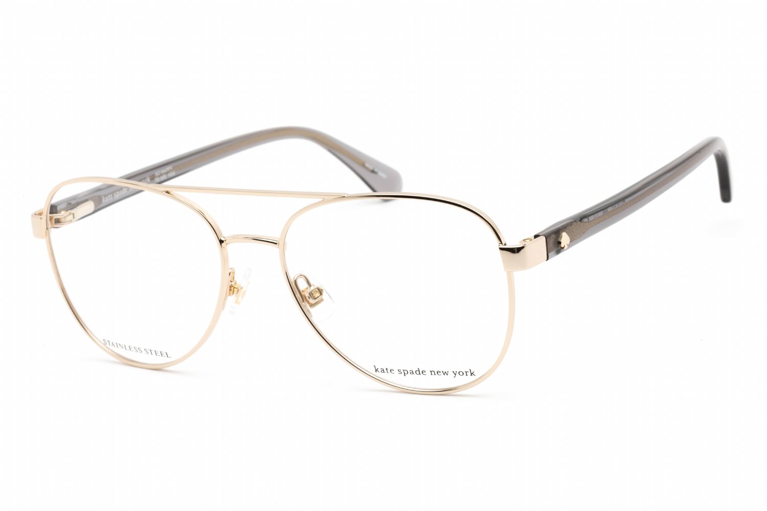 Kate Spade TALULAH Gold Grey / Clear Lens 02F7 00 52-15-140 MM