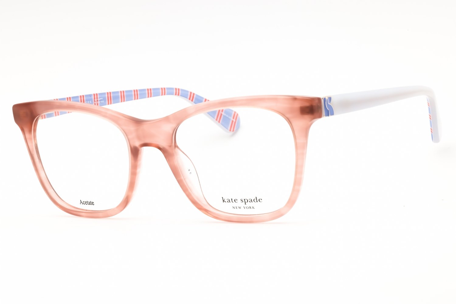 Kate Spade TEMPERANCE BEIGE HAVANA/clear demo lens 0XNZ 00 49-18-140 MM