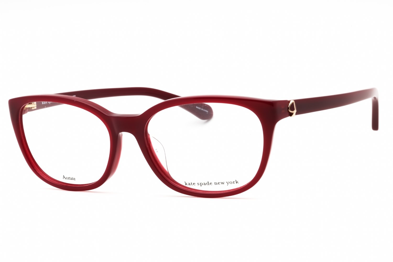 Kate Spade TRULEE/F BURG GOLD/Clear demo lens 06K3 00 52-16-140 MM