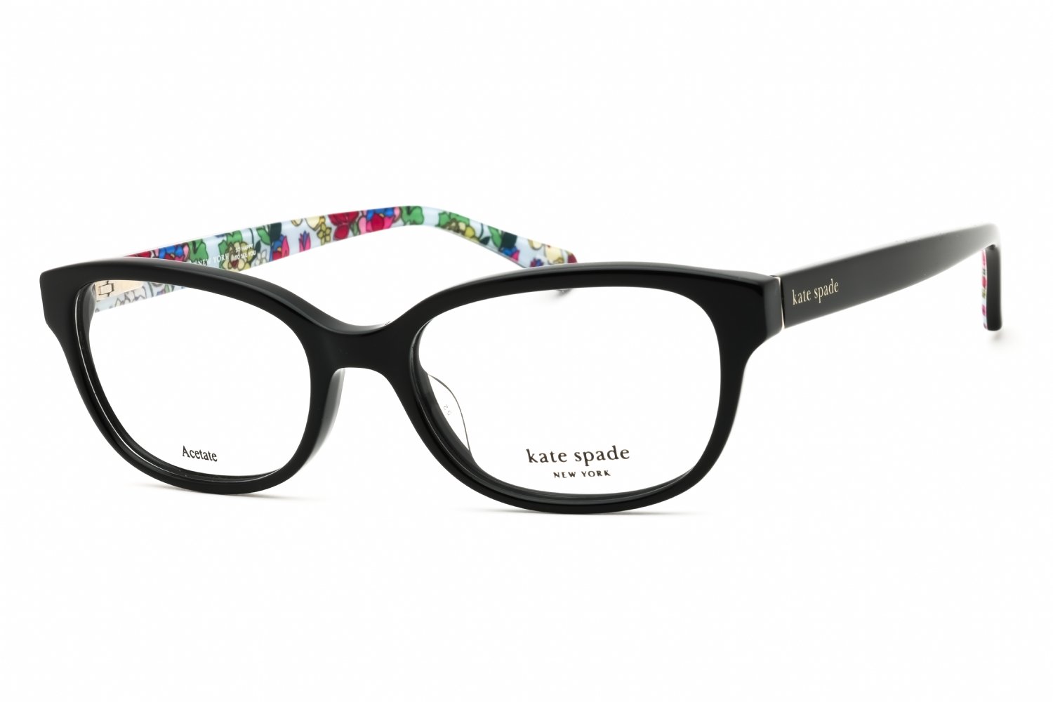 Kate Spade VIOLETTE PTT BLK/Clear demo lens 07RM 00 49-16-140 MM